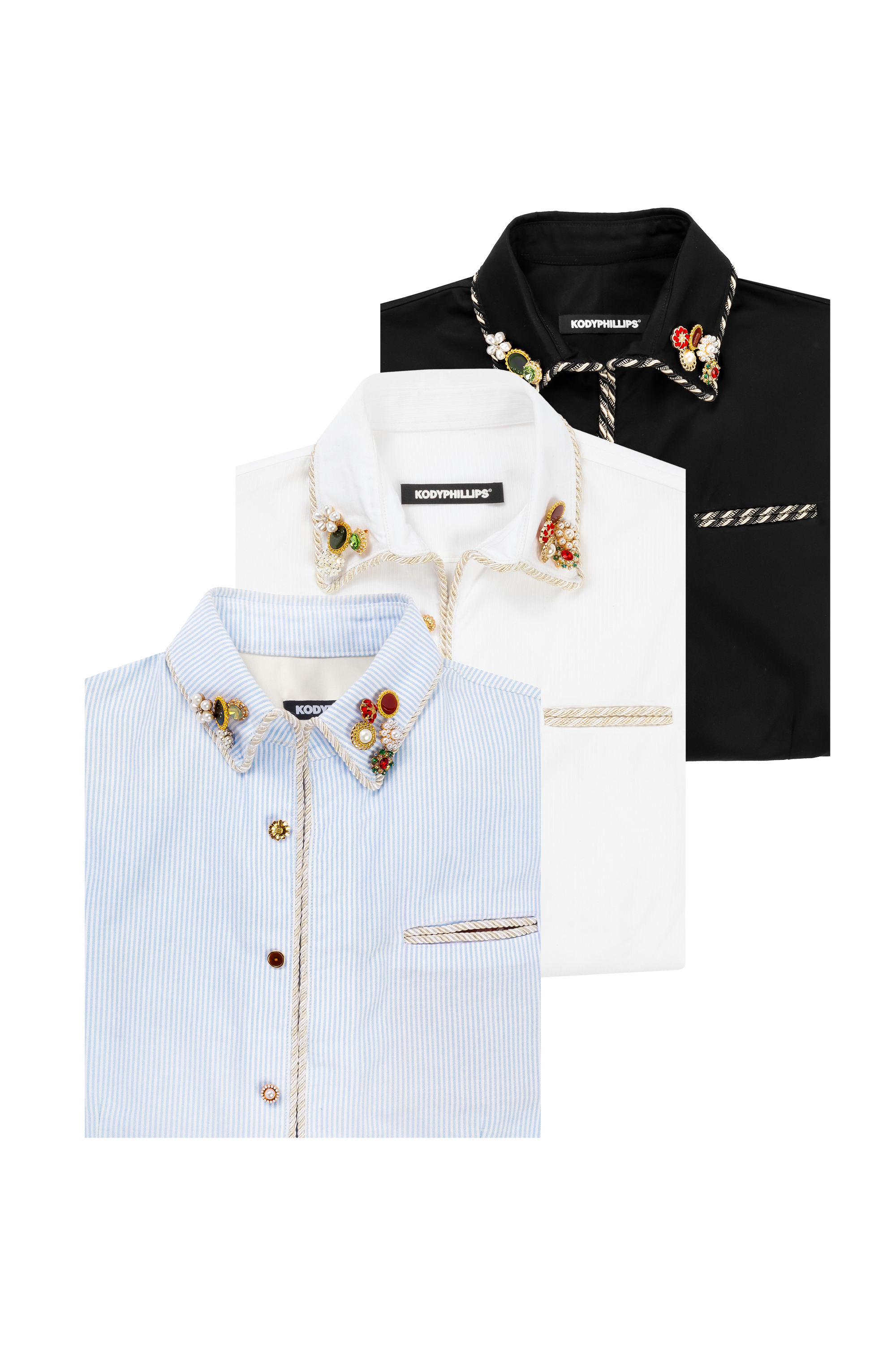 LASSO SHIRT EMBELLISHED – kodyphillips.com
