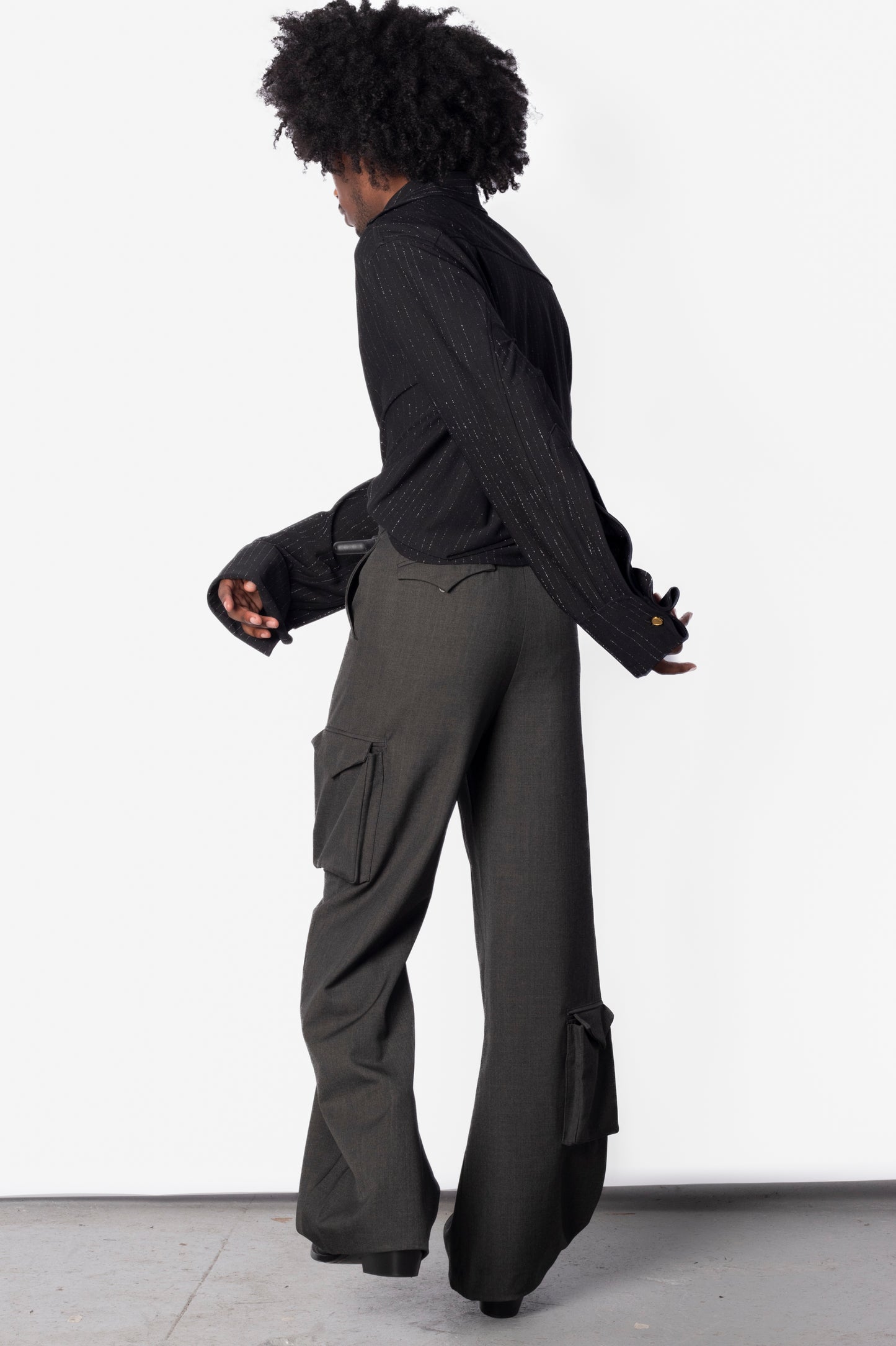 CARGO SLACKS - SOOT