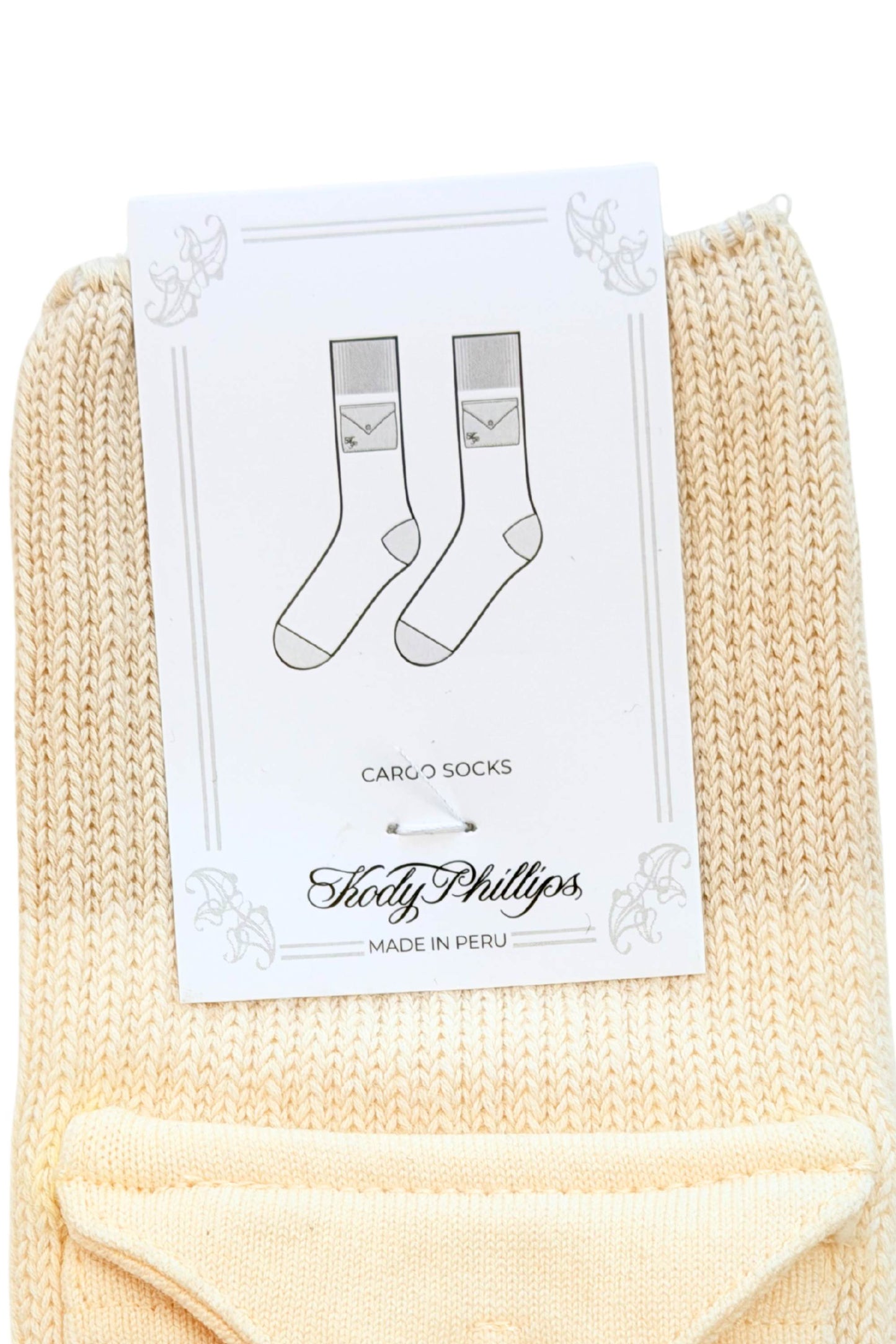 CARGO SOCKS - IVORY