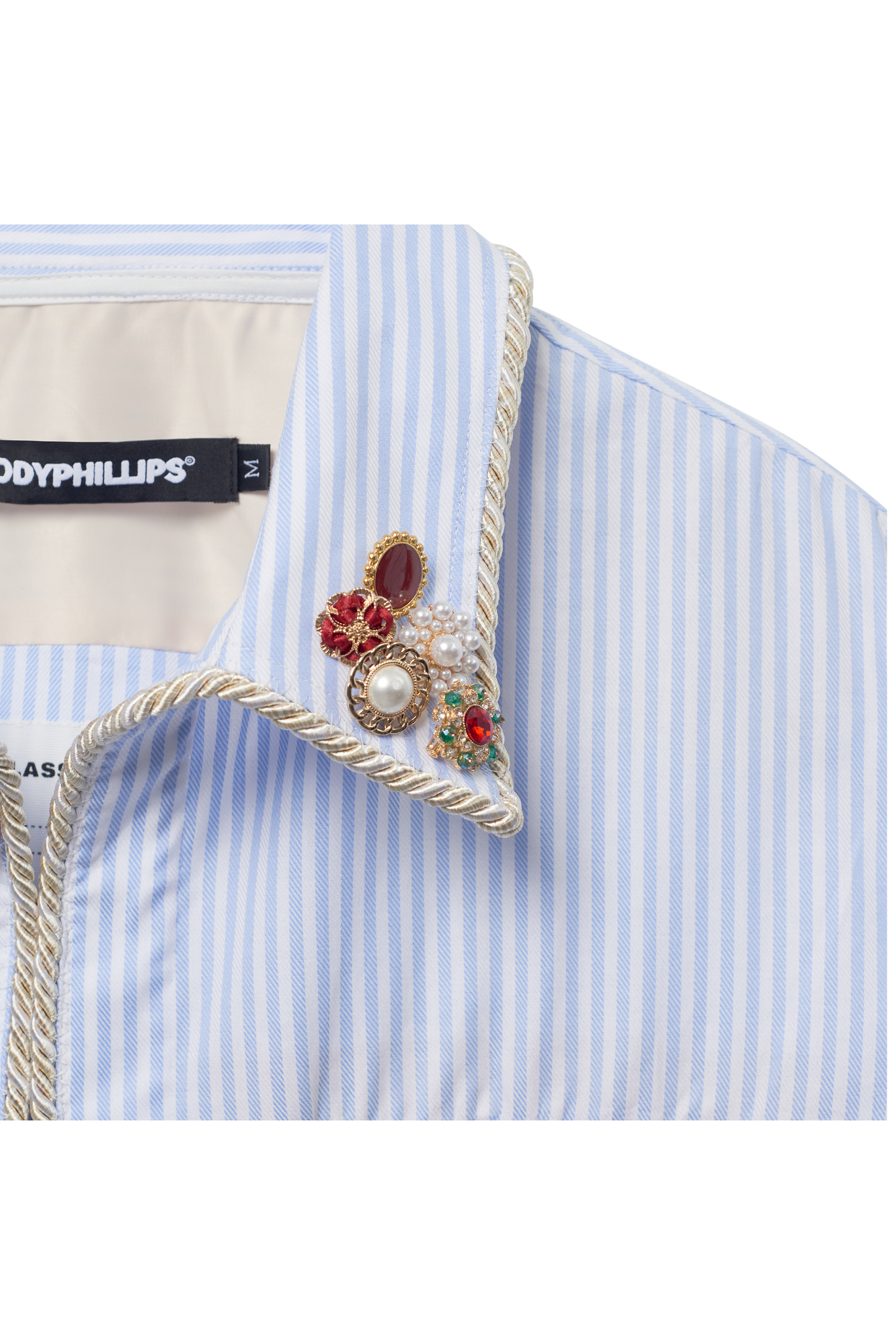 Embellished Lasso Shirt 2.0- OXFORD