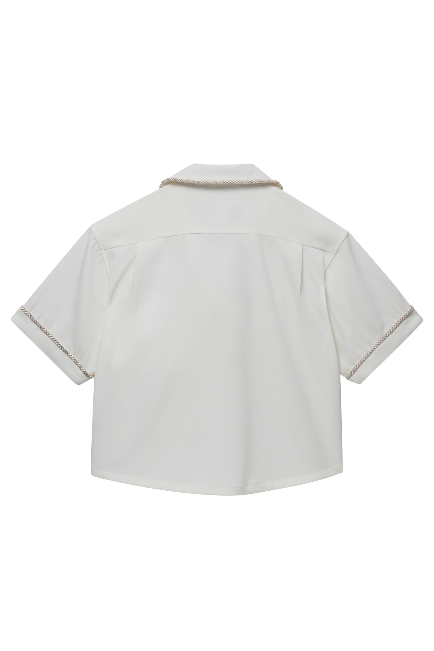 Embellished Lasso Shirt 2.0- IVORY