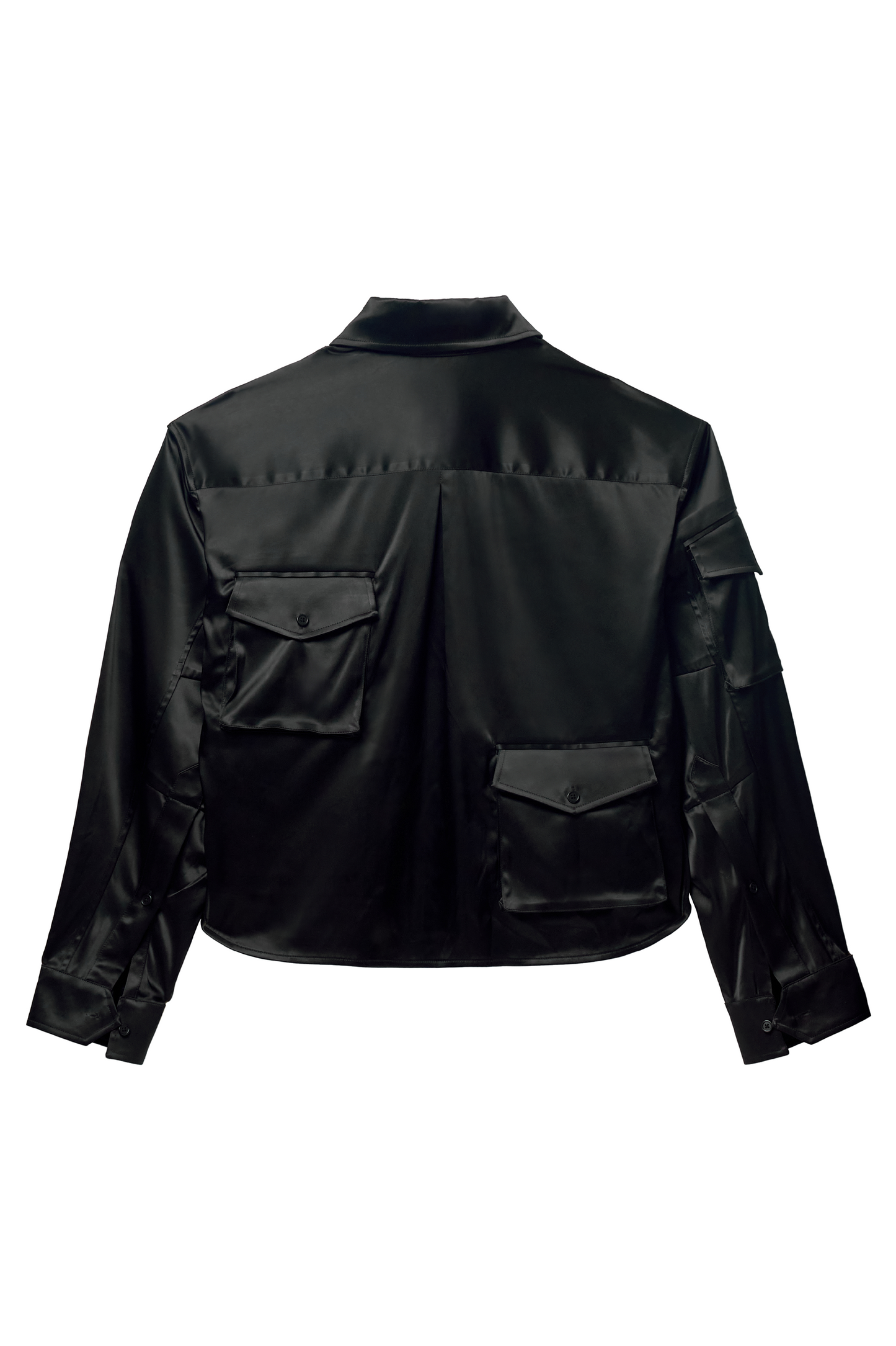 Cargo Shirt- Satin