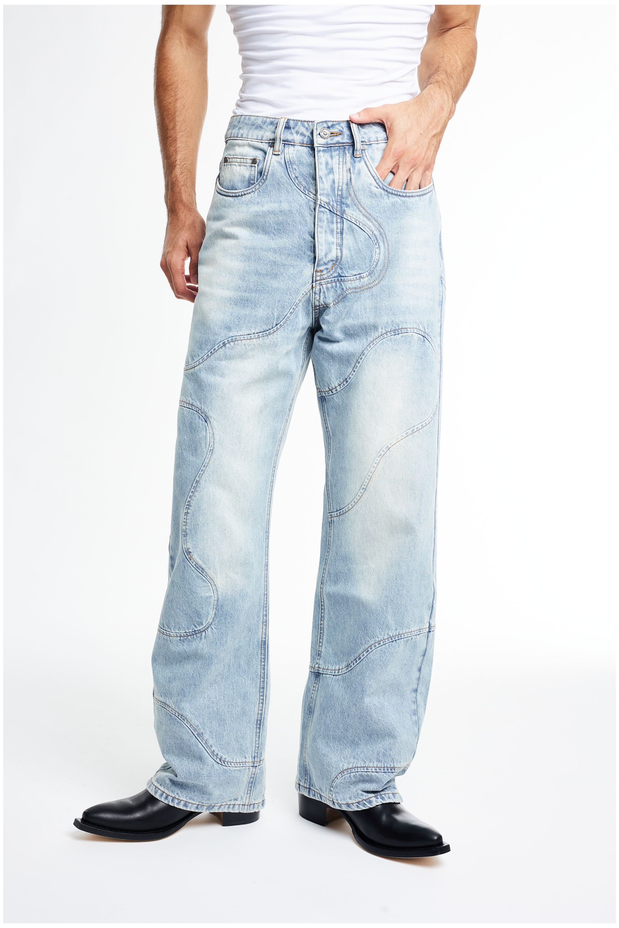 Curve Jeans-Blue D
