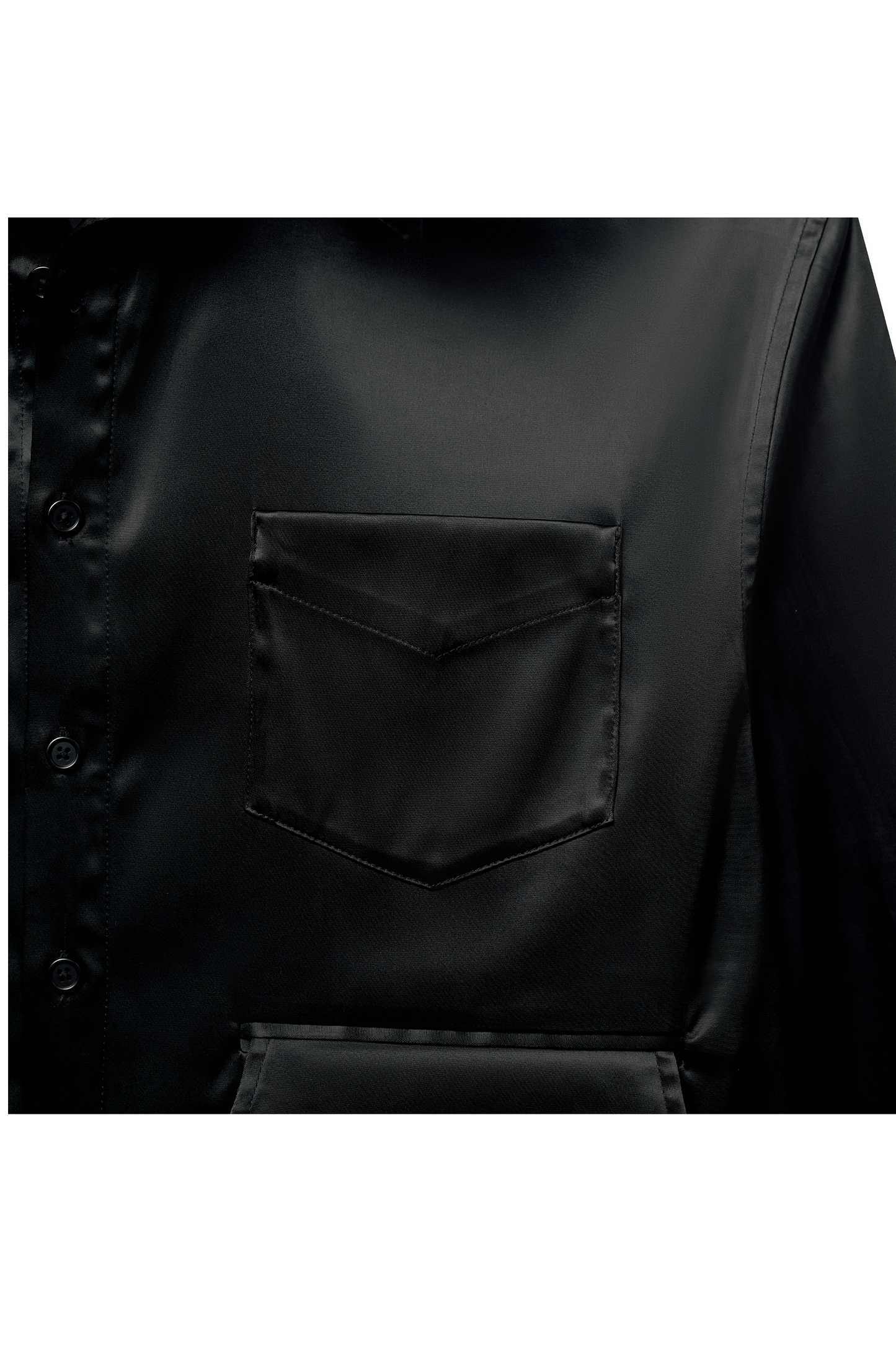 Cargo Shirt- Satin
