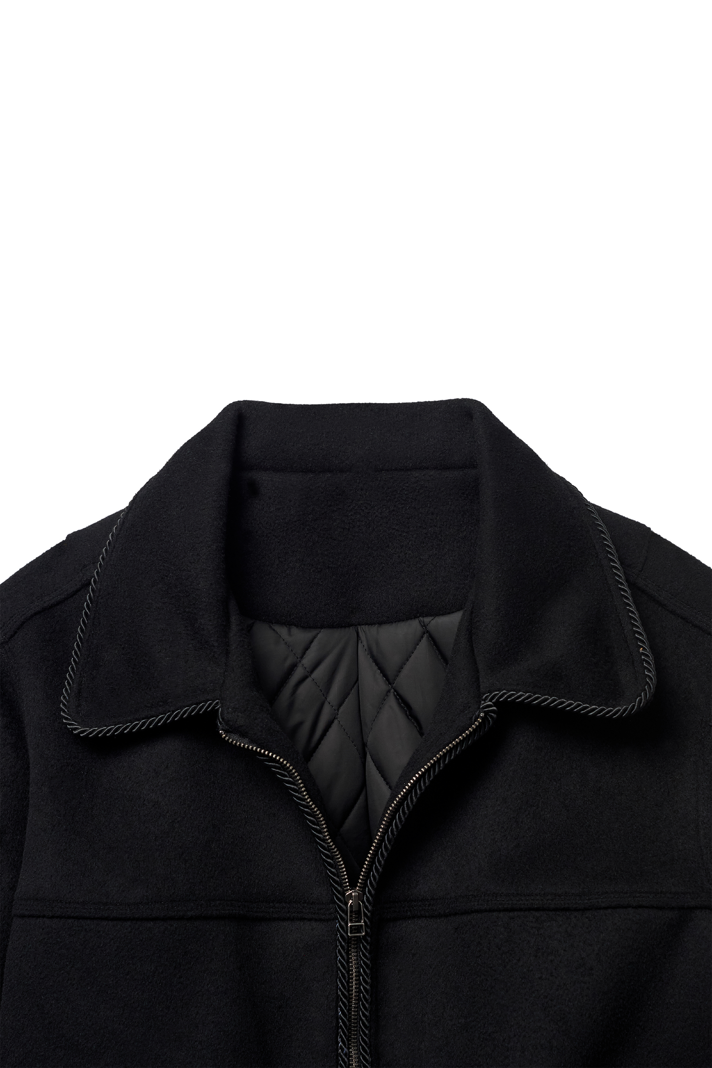 Wool Lasso Jacket- BLACK