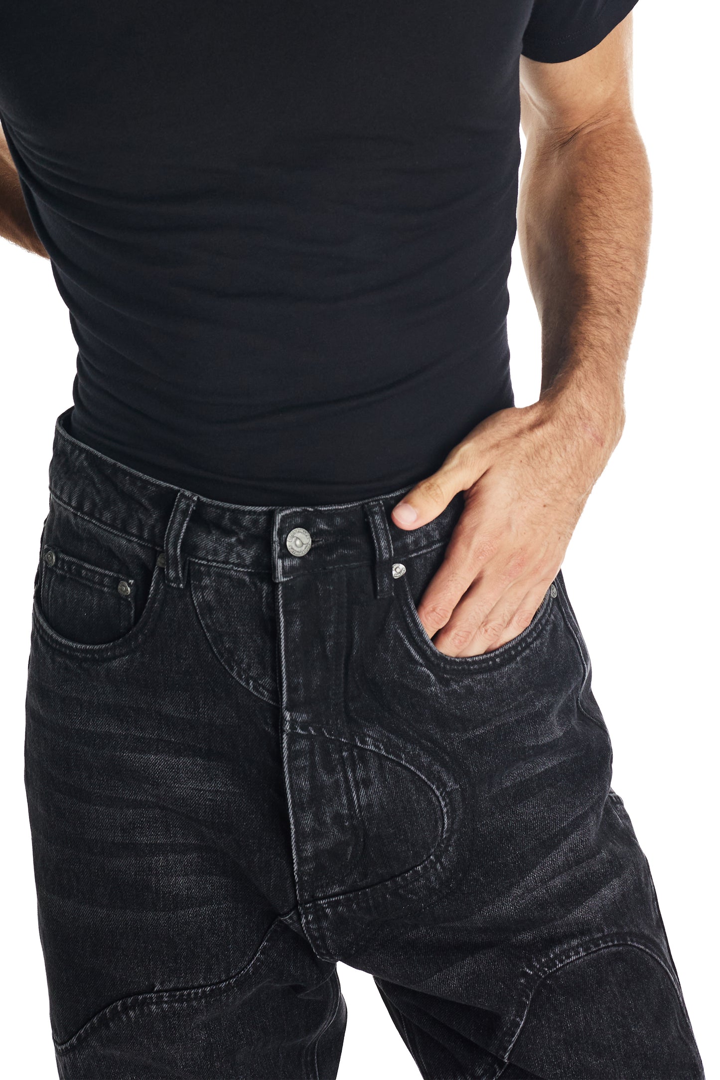 Curve Jeans-Dirty Black