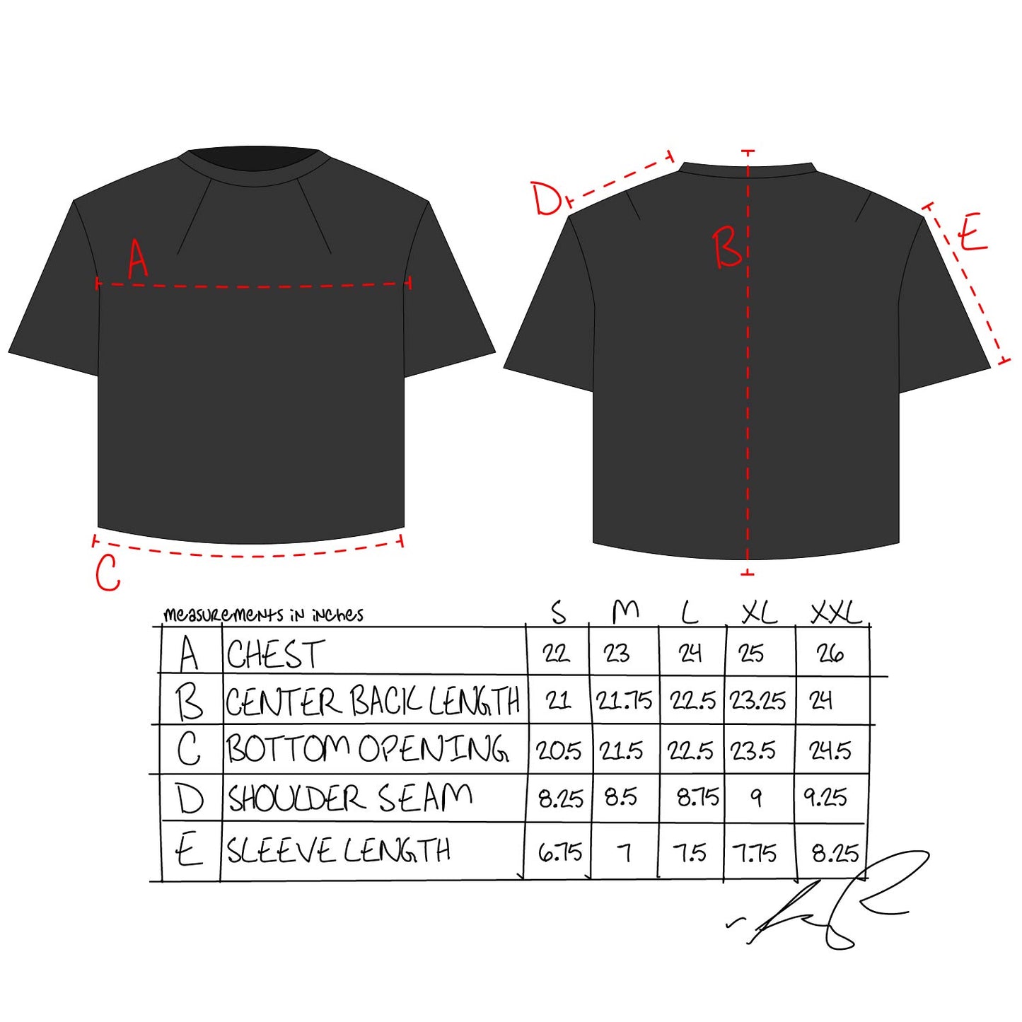 Basic Tee- Black