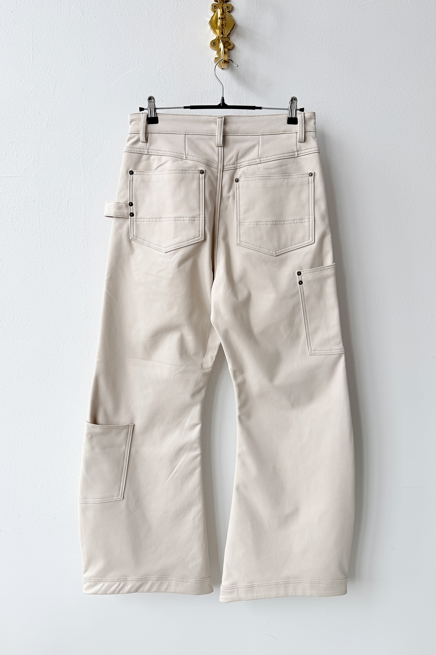 RIVET PANTS - IVORY