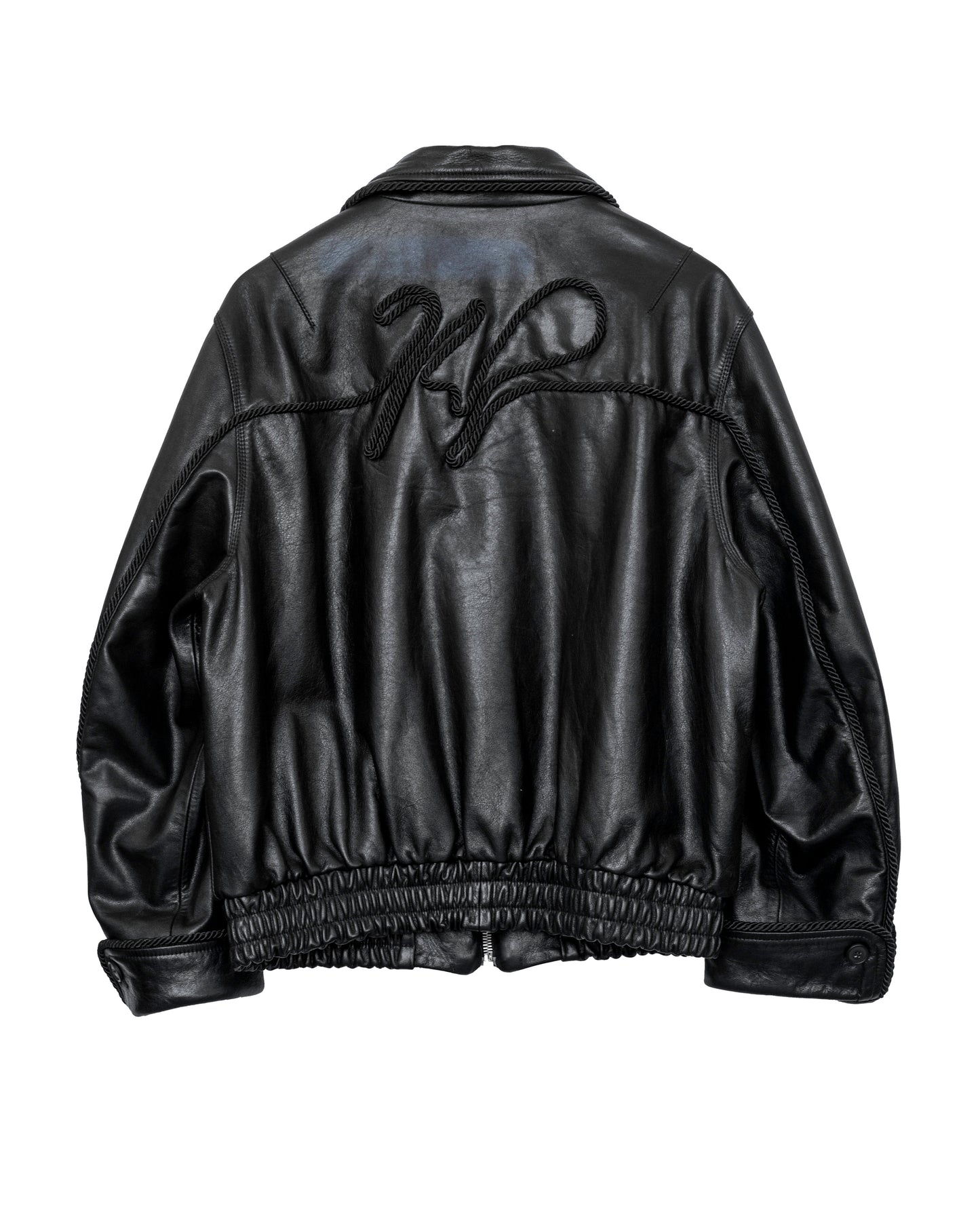 Leather Lasso Jacket- BLACK