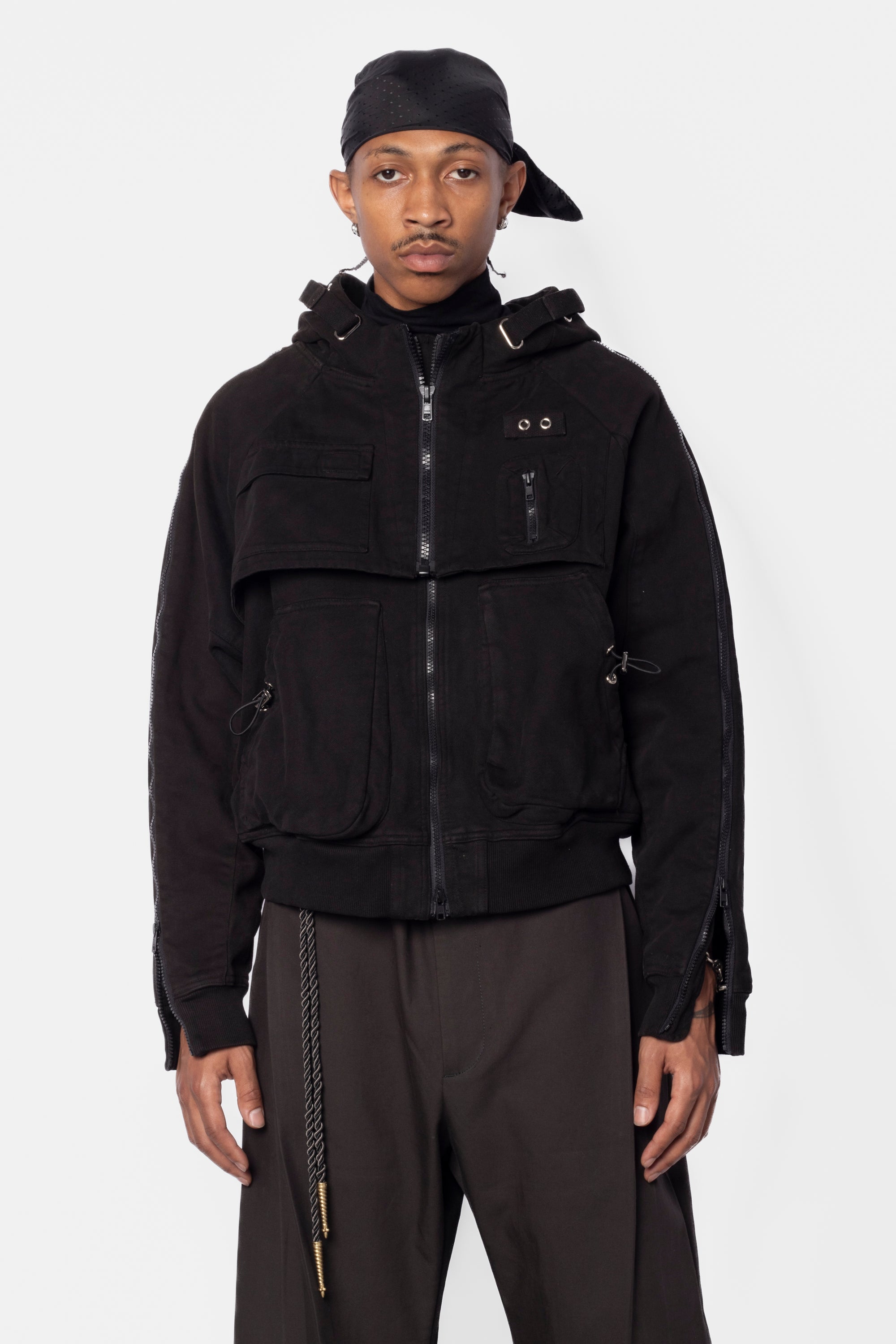 KP2144 Pilot Hoodie-ONYX BLACK