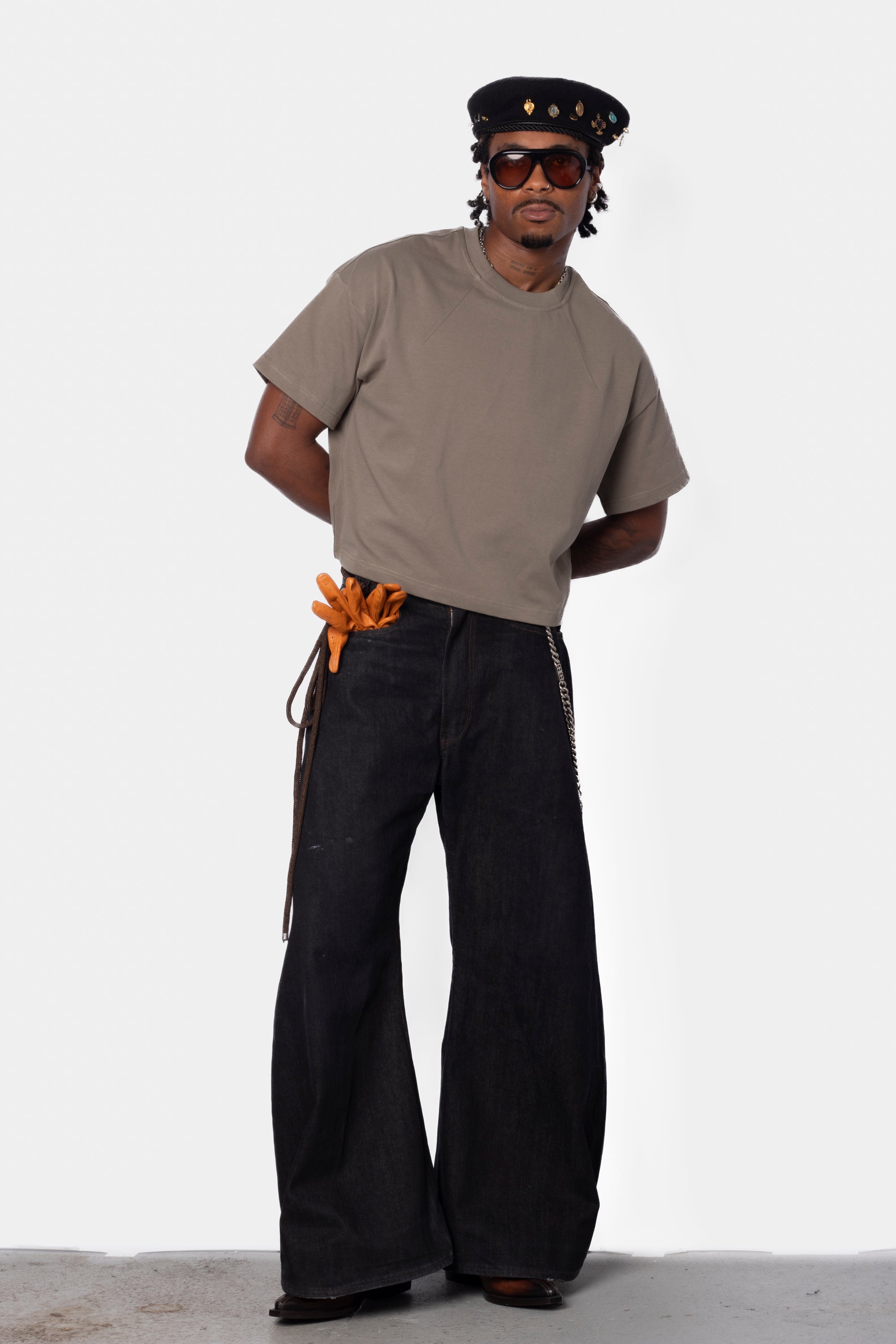 Basic Tee- Sage