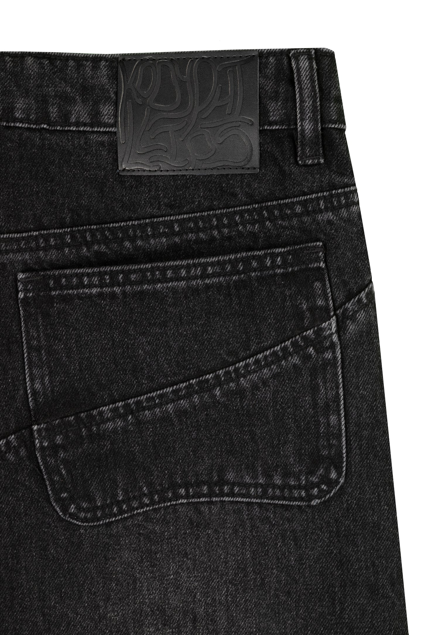 Curve Jeans-Dirty Black