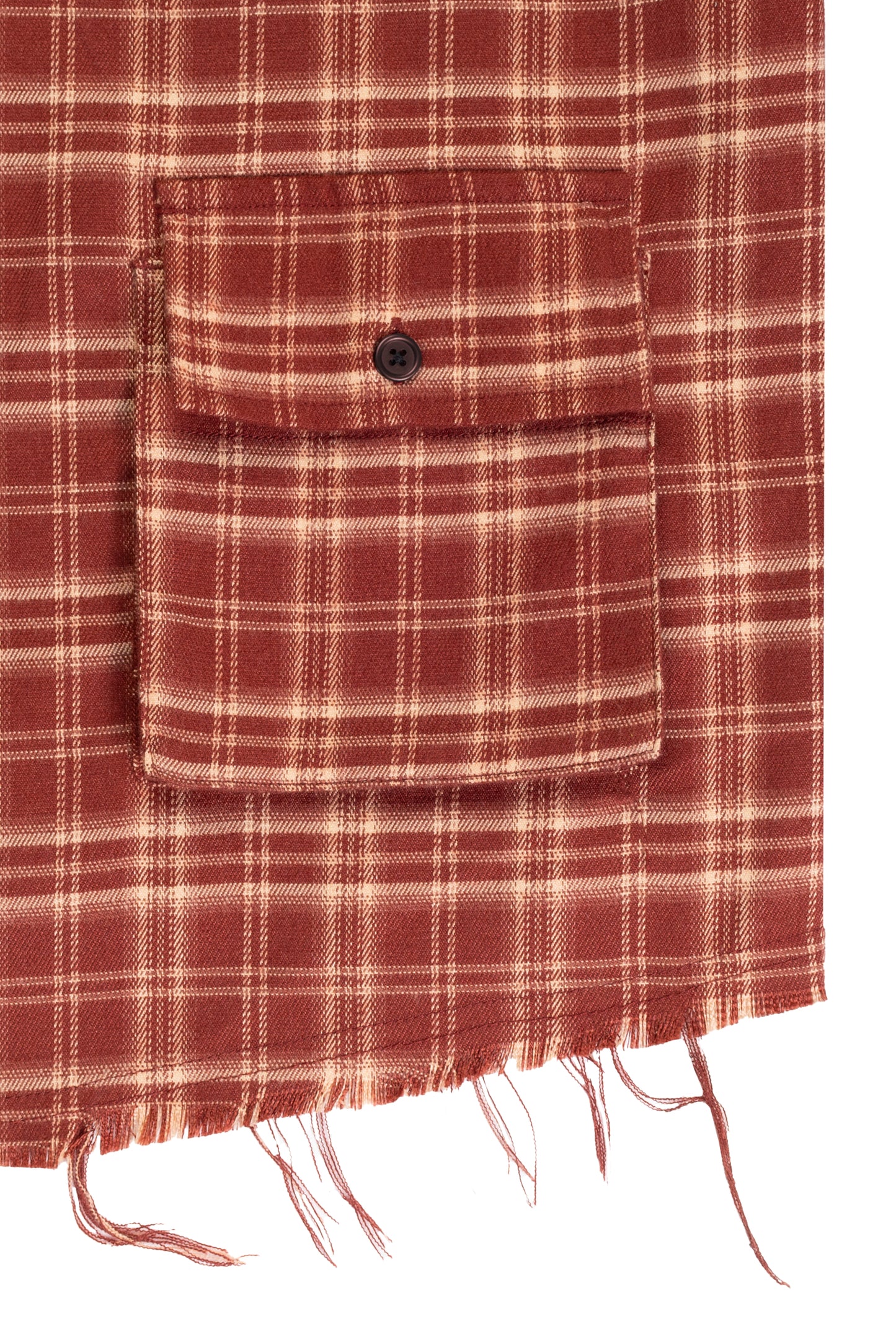 Cargo Shirt- RED FLANNEL 2.0