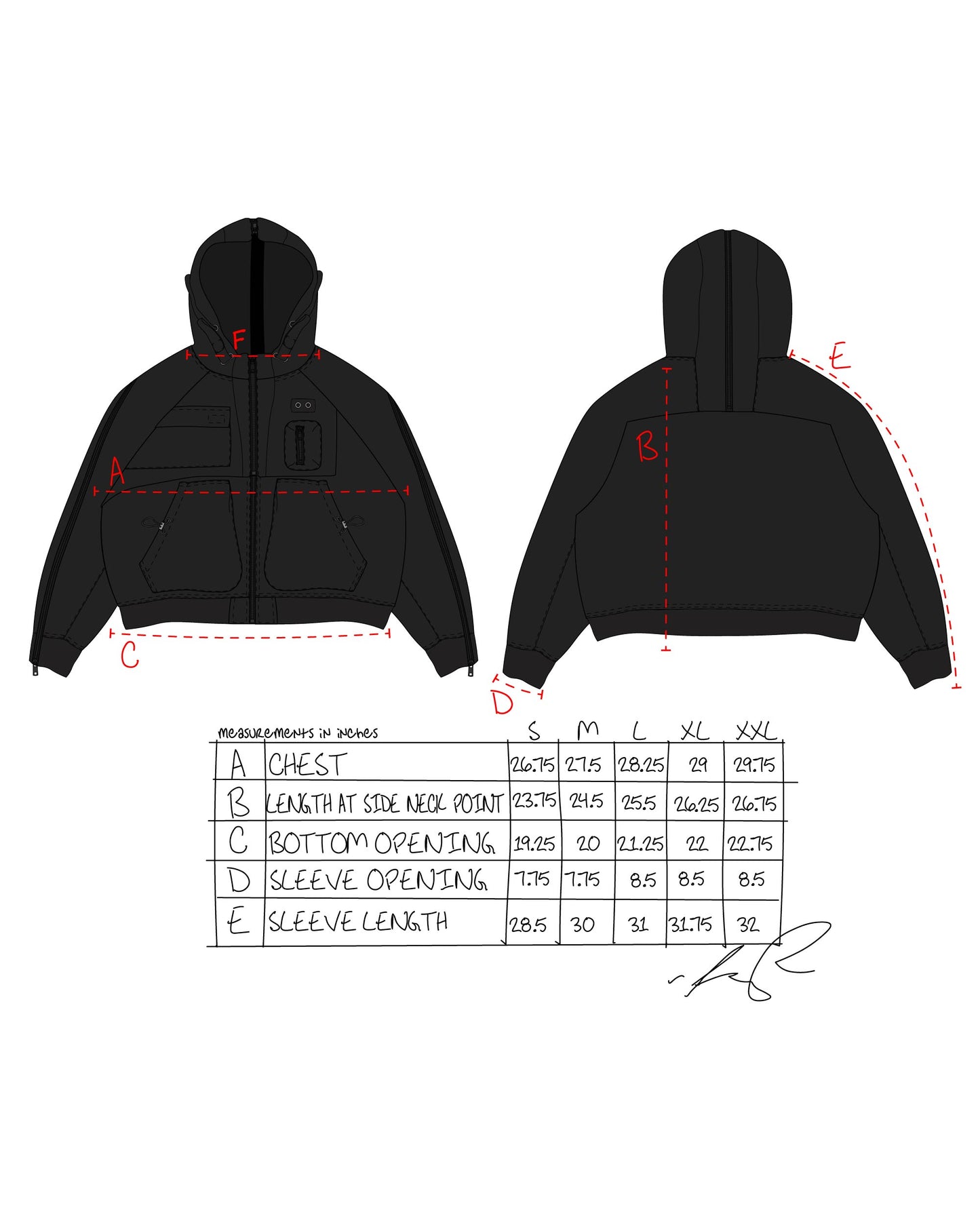 KP2144 Pilot Hoodie-ONYX BLACK