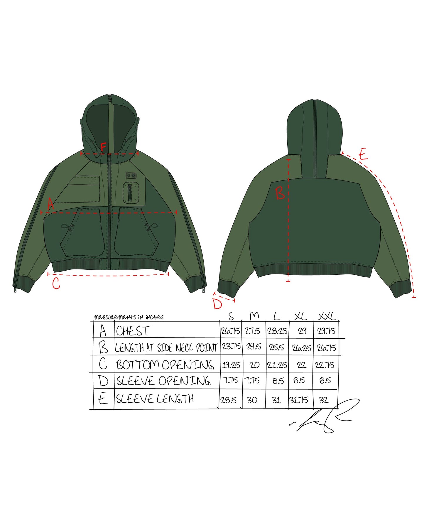 KP2144 Pilot Hoodie-PINE