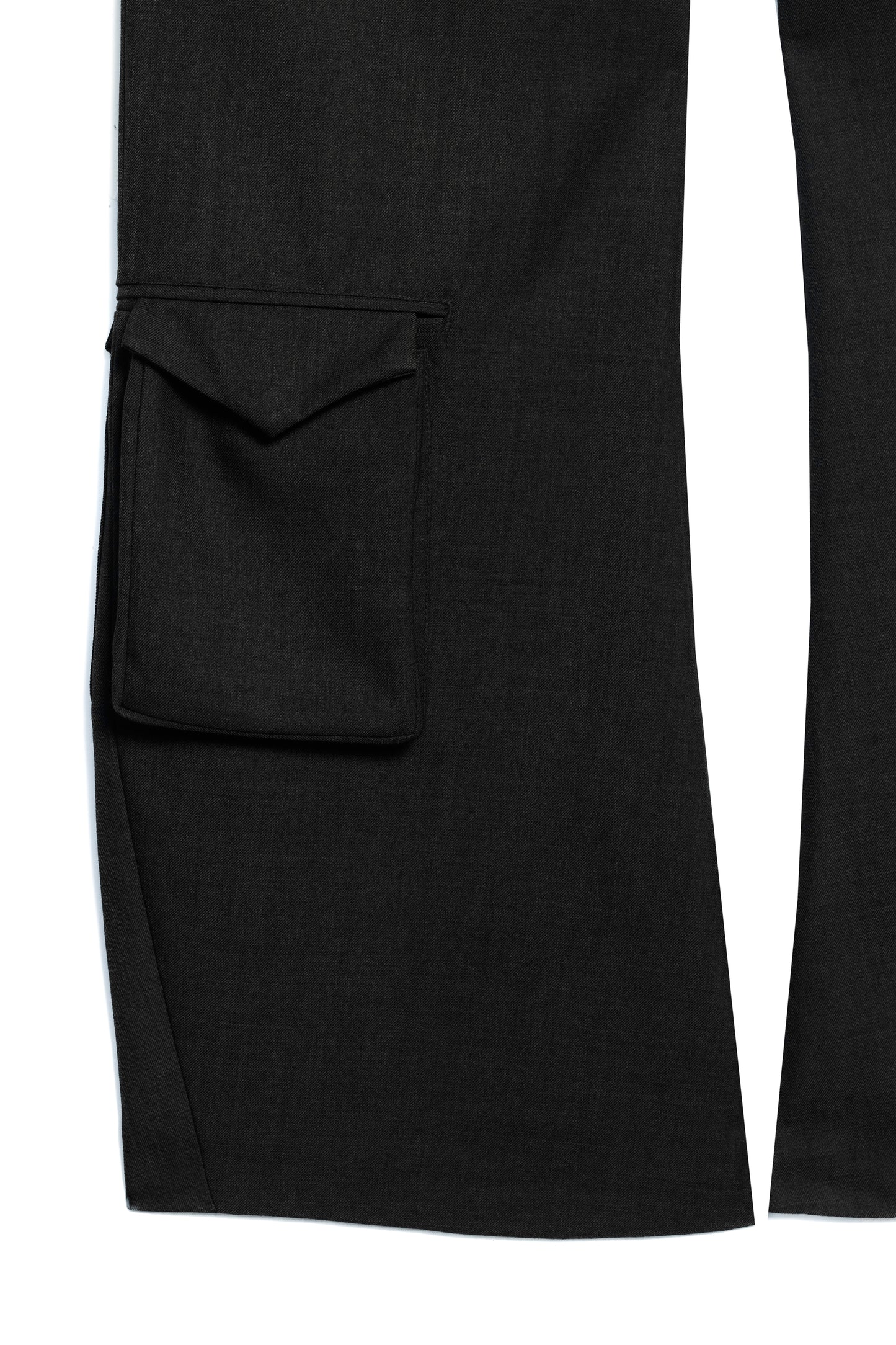 CARGO SLACKS - BLACK