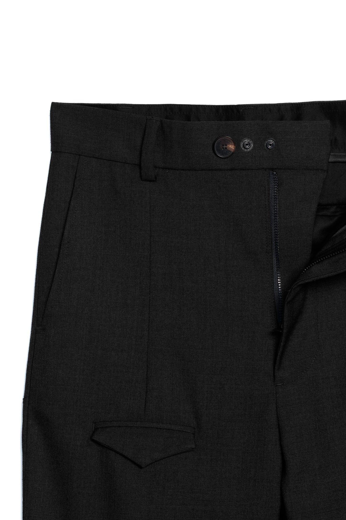 CARGO SLACKS - BLACK