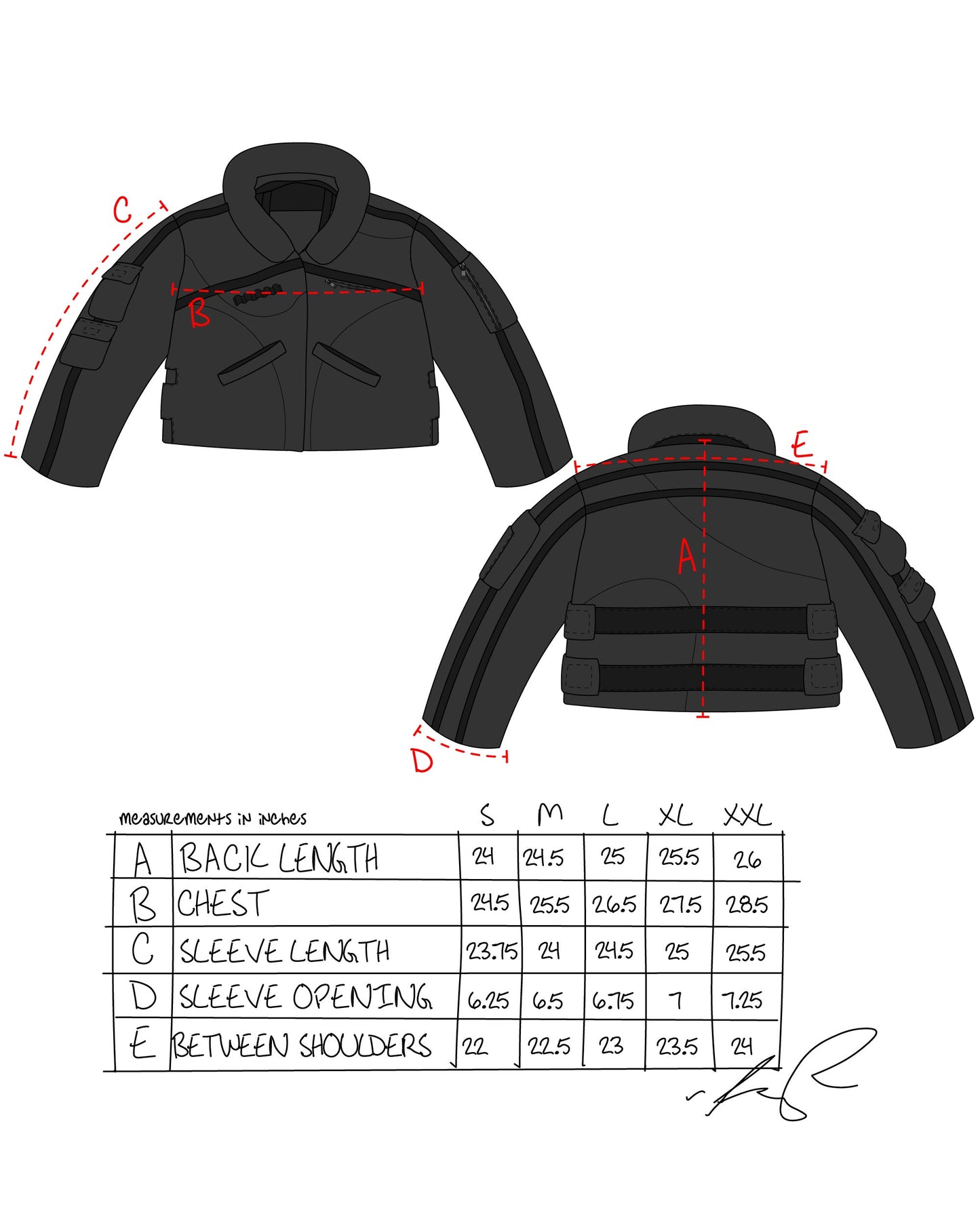 Cargo Puffer - Black