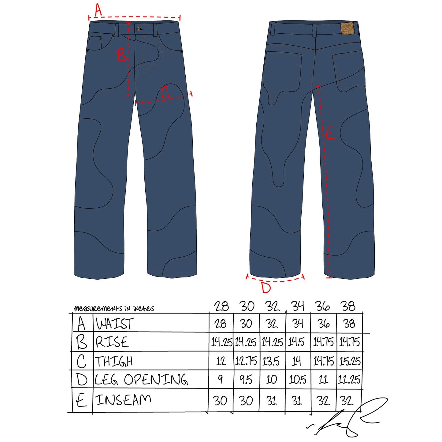 Curve Jeans - Selvedge