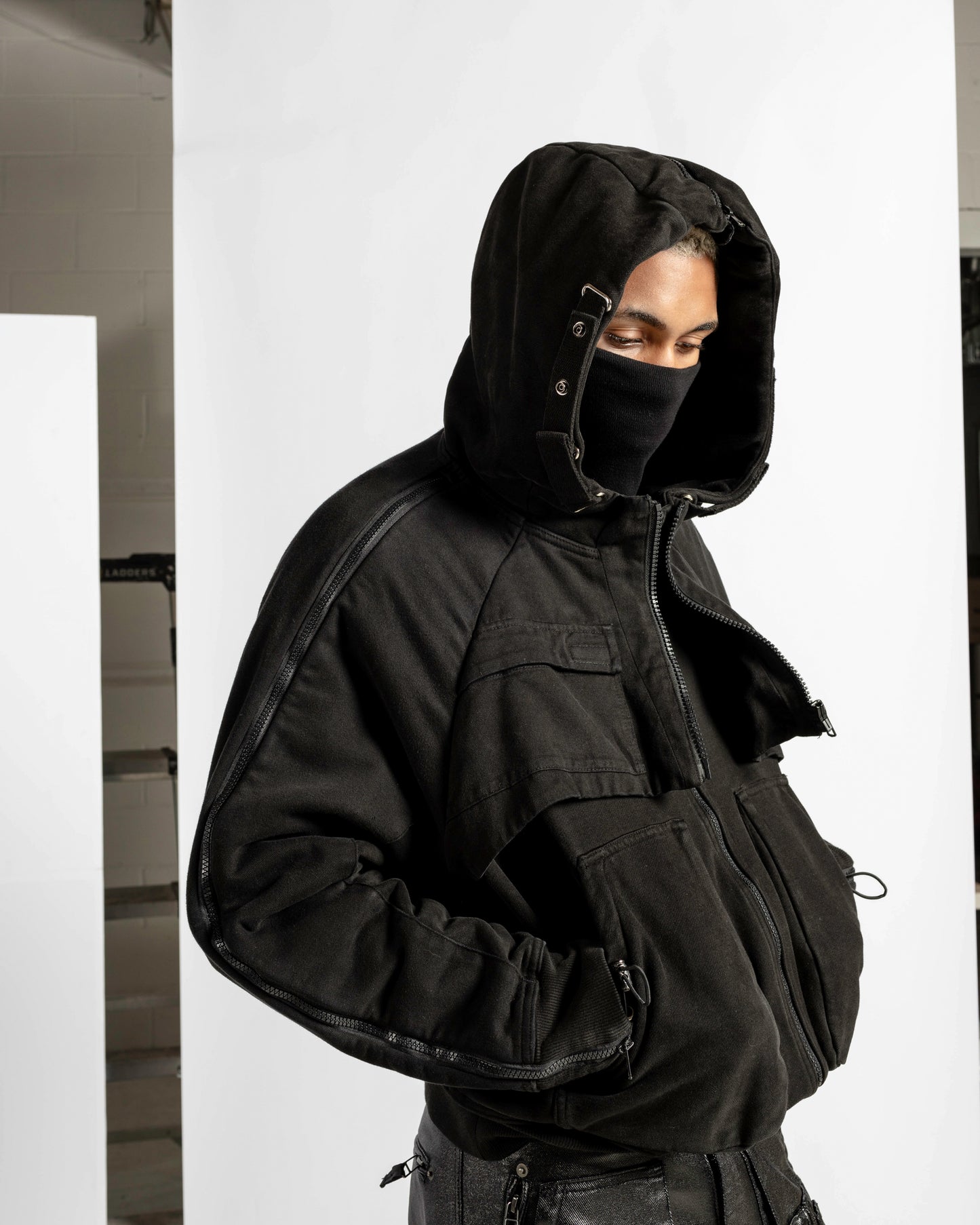 KP2144 Pilot Hoodie-ONYX BLACK