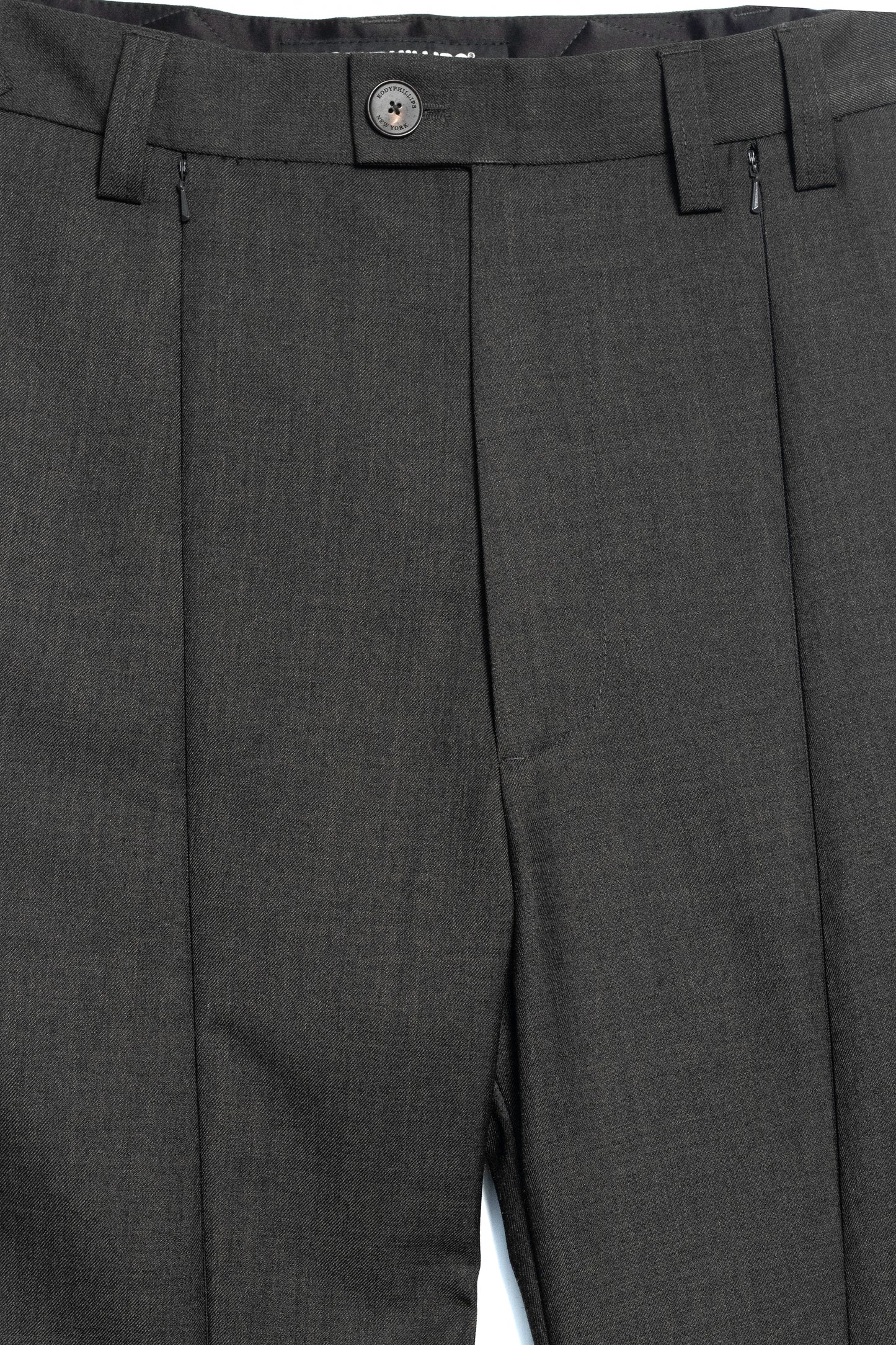 Zipper Pants- Soot