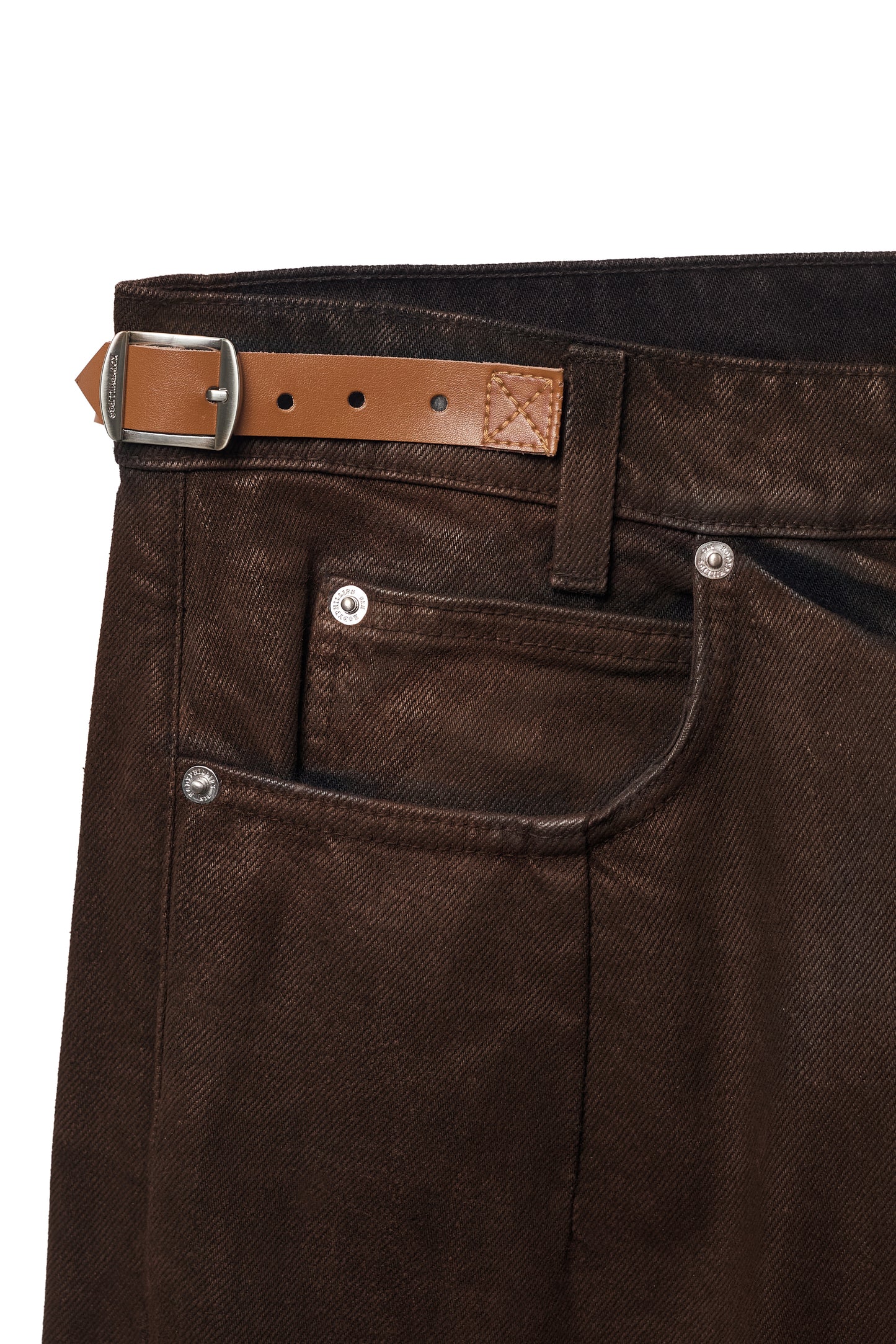 Straight Selvedge Jeans - Espresso Waxed