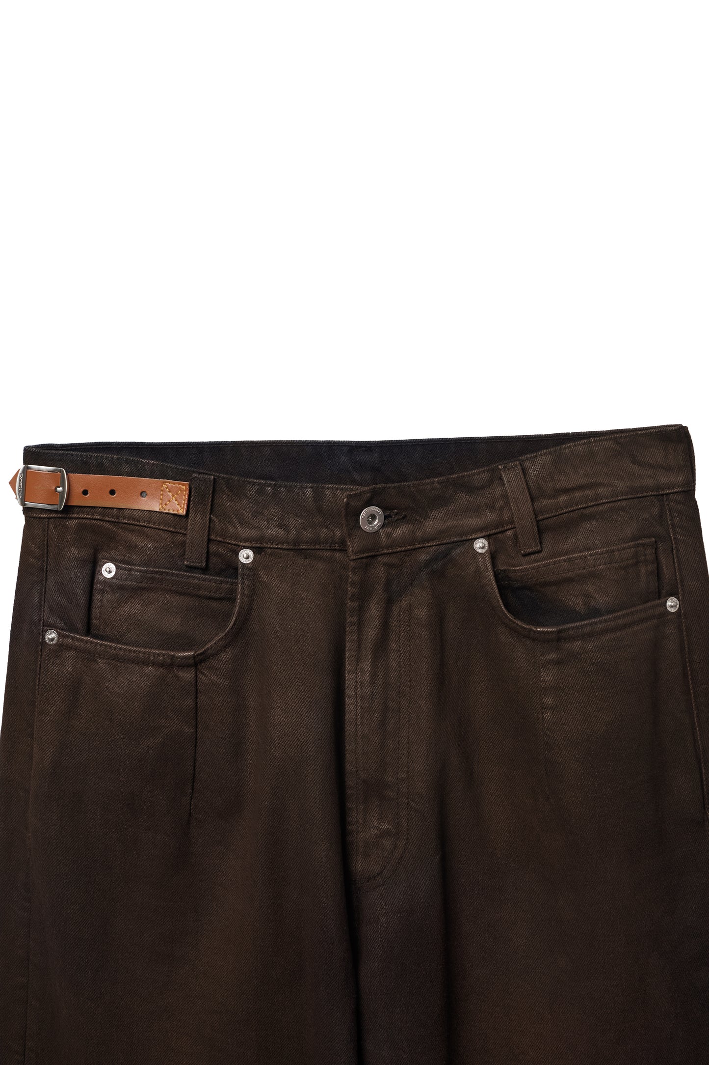 Straight Selvedge Jeans - Espresso Waxed