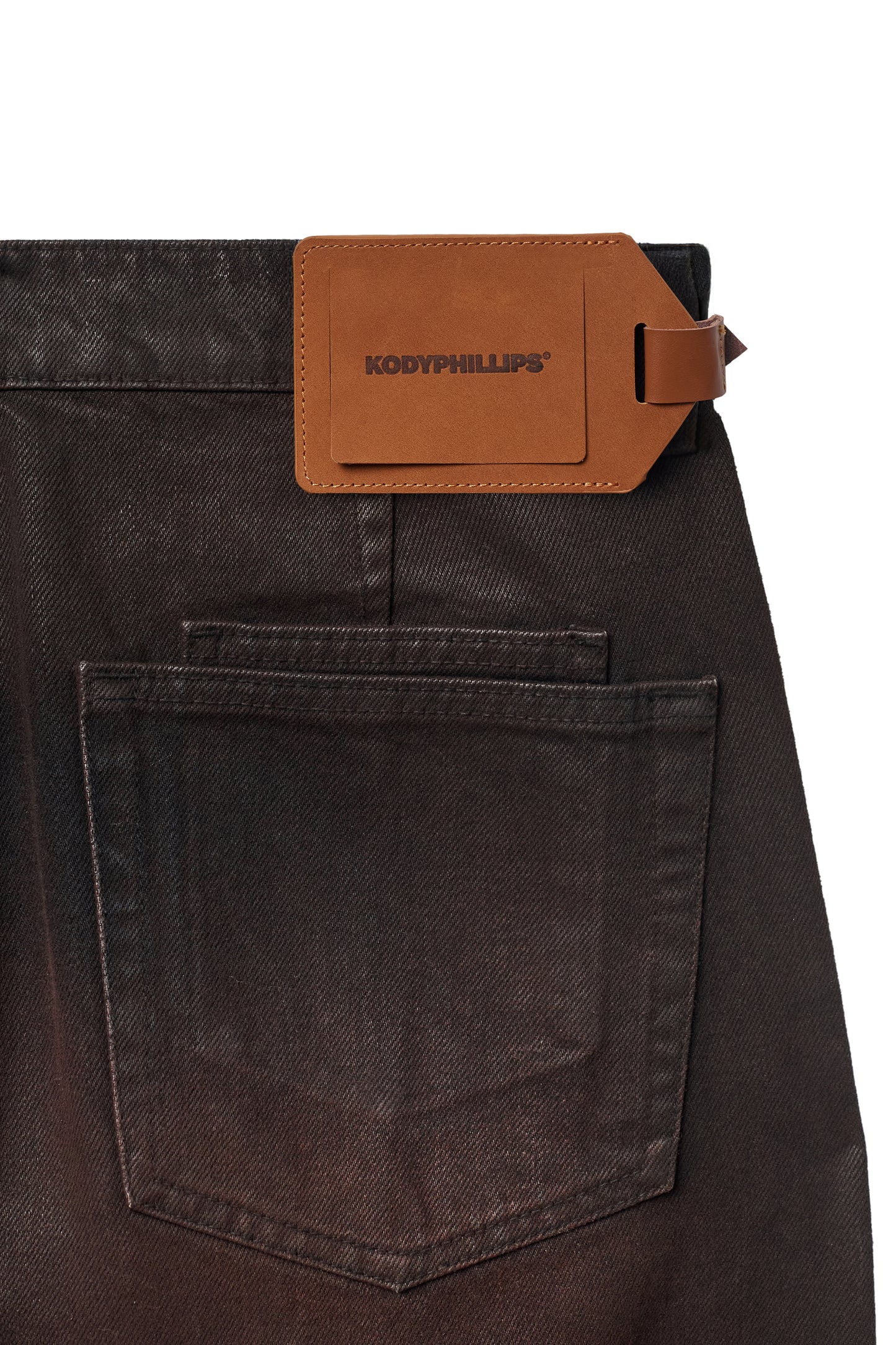 Straight Selvedge Jeans - Espresso Waxed
