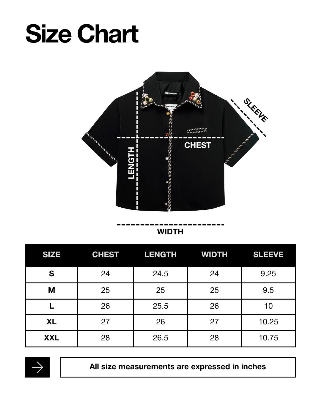[[PREORDER]] Embellished Lasso Shirt 2.0- CLASSIC BLACK