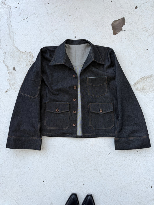 DENIM OVER SHIRT