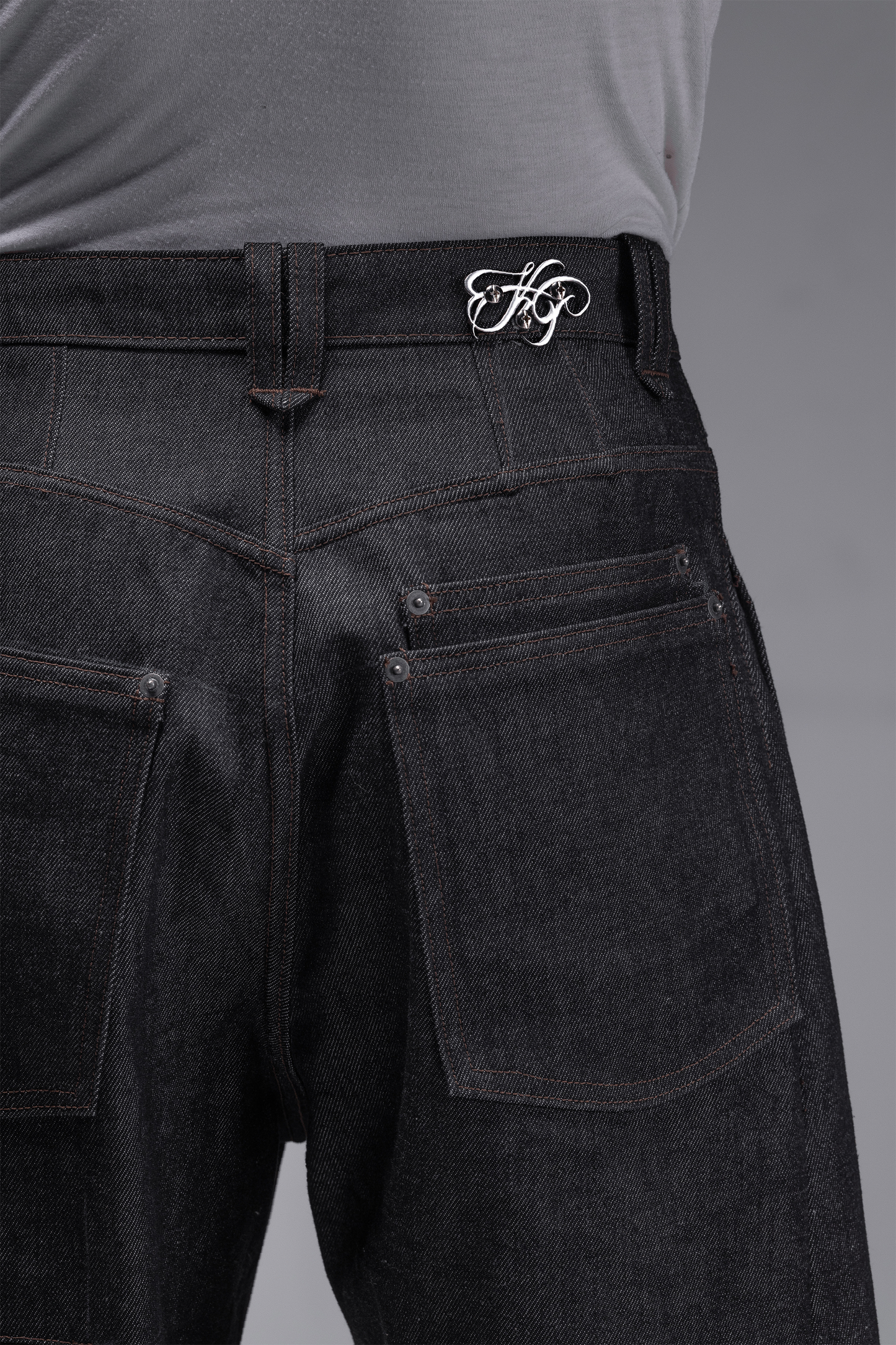 DOUBLE WIDES- SELVEDGE BLACK