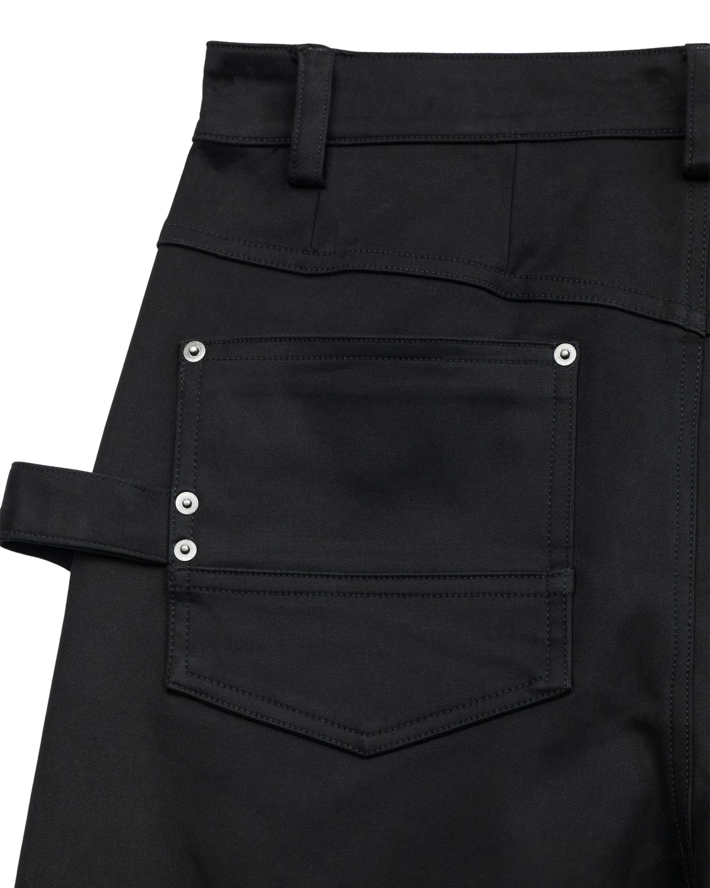RIVET PANTS - BLACK