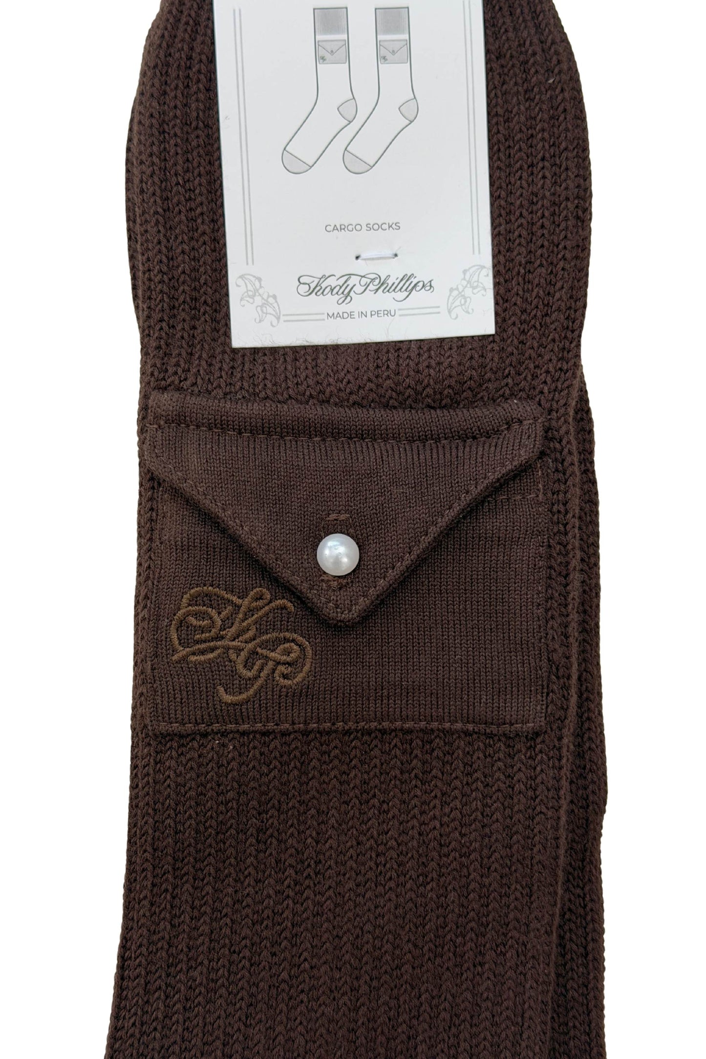 CARGO SOCKS - MOCHA
