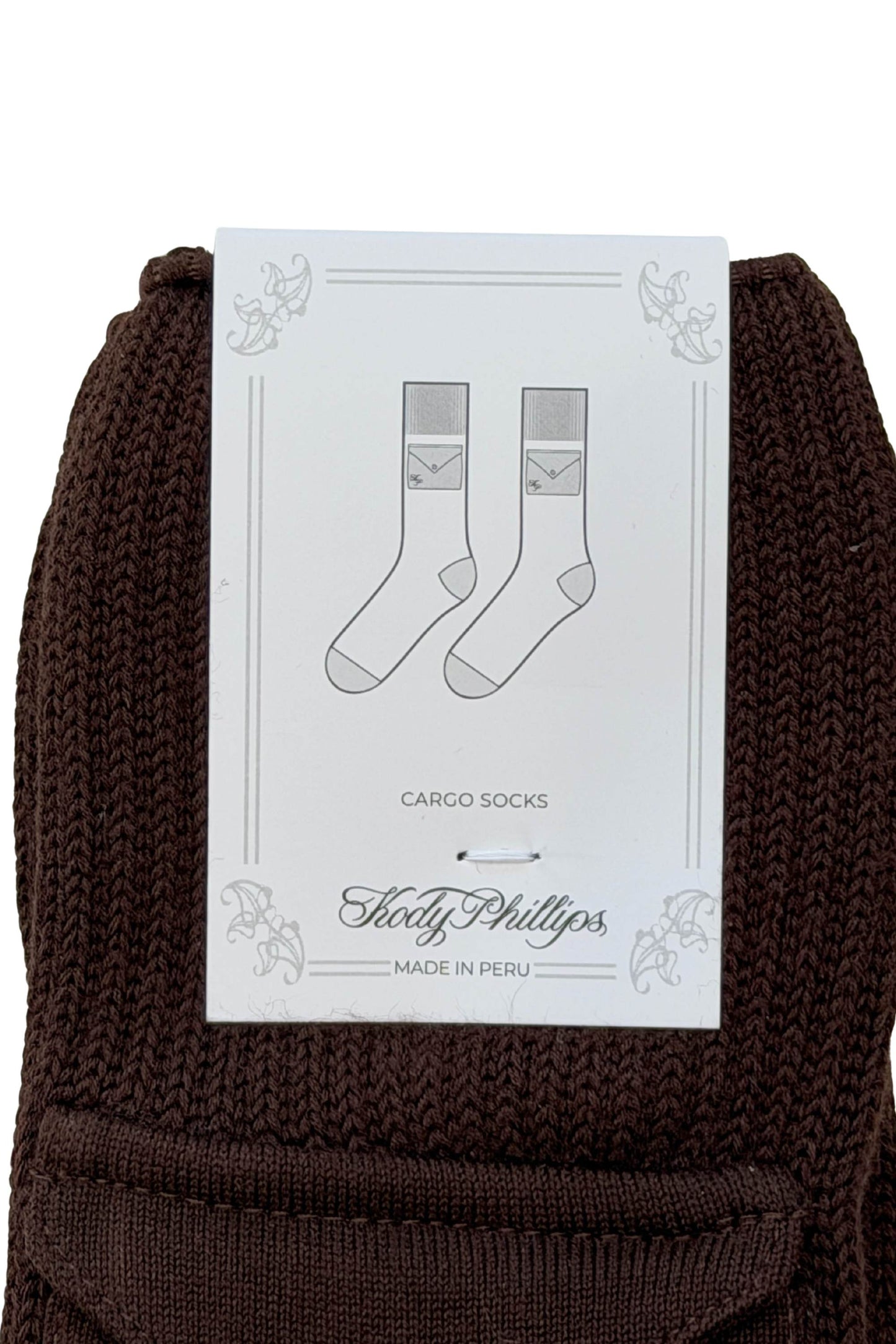 CARGO SOCKS - MOCHA