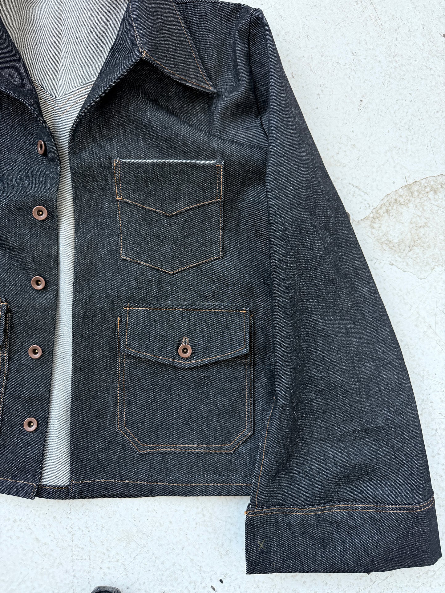 DENIM OVER SHIRT