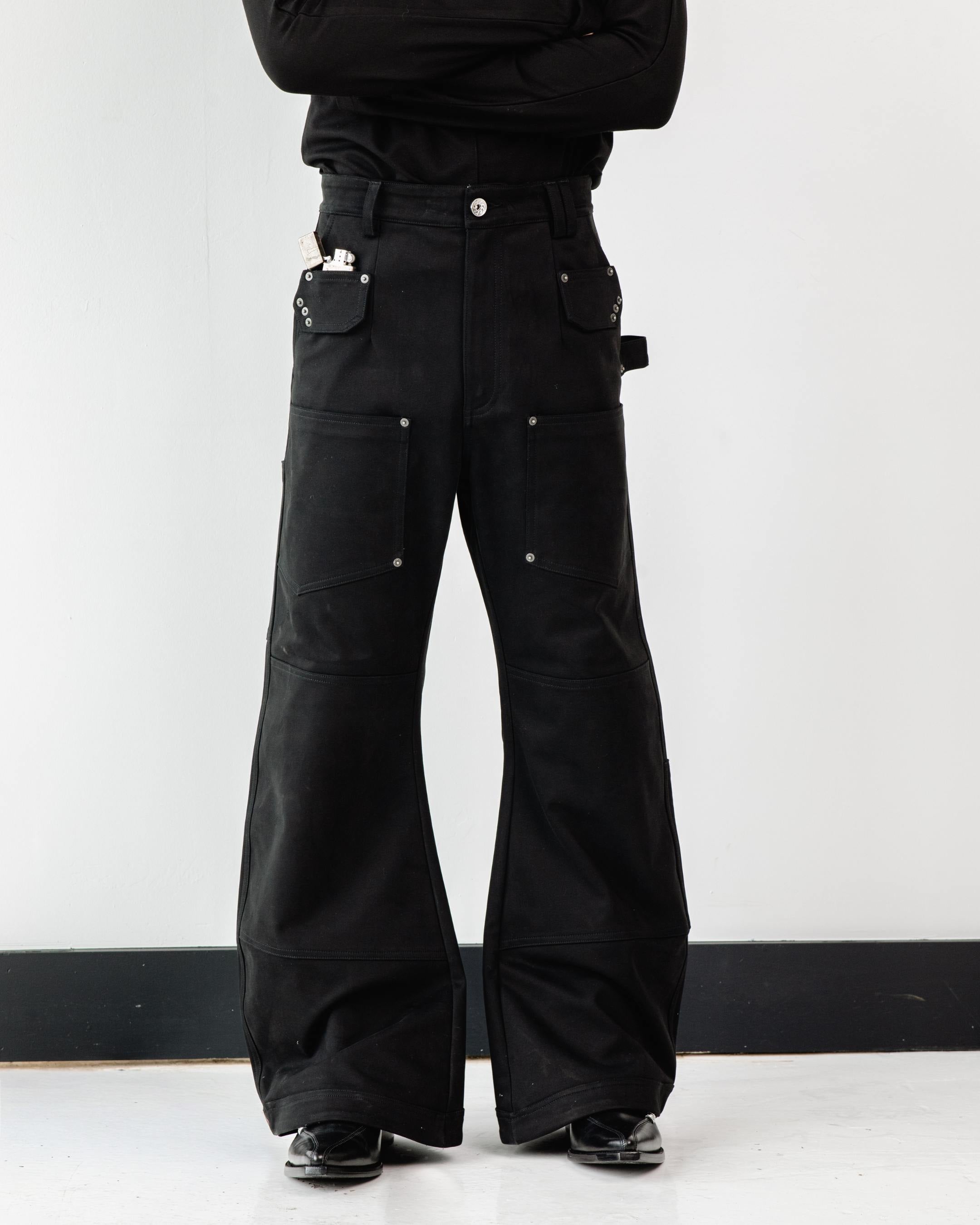 RIVET PANTS - BLACK – kodyphillips.com