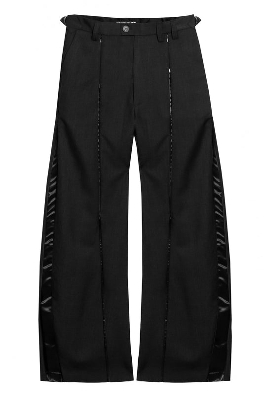Zipper Pants- Black