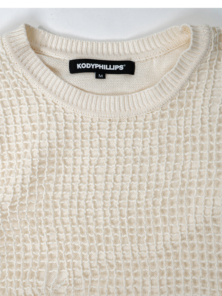 Netted Sweater CREAM