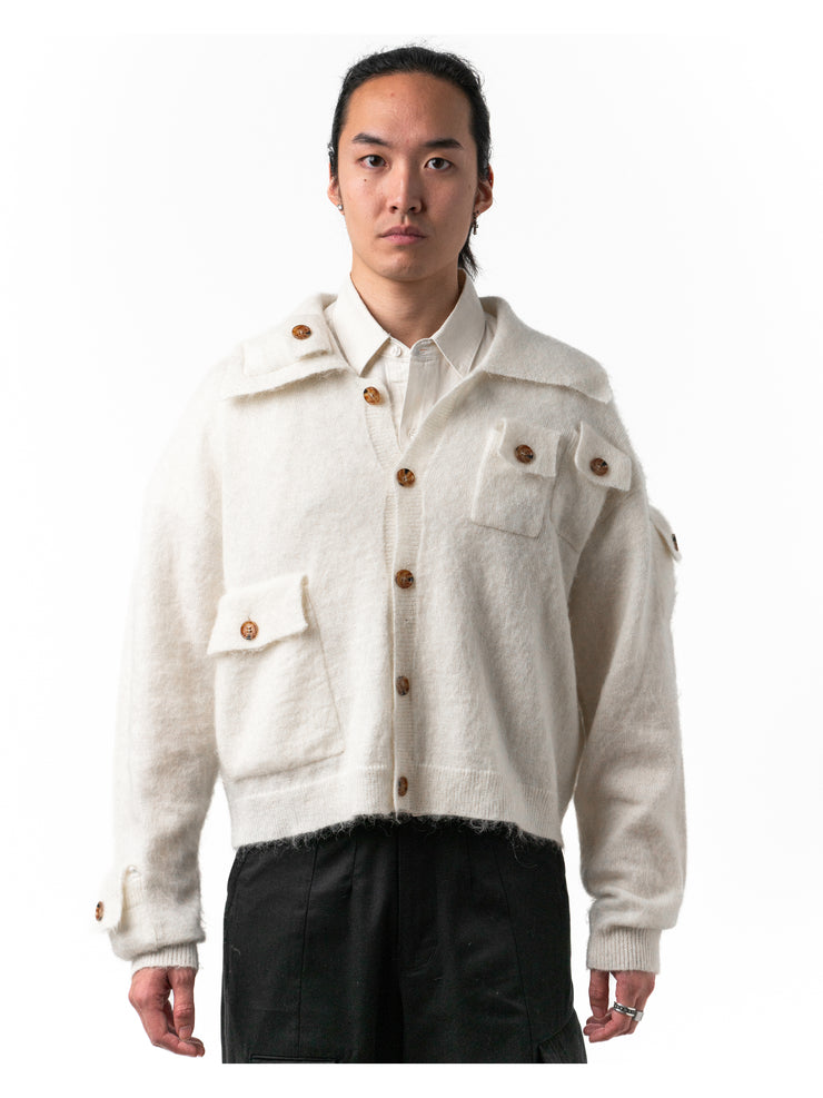 Mohair Cardigan CREAM