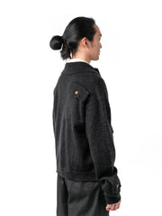 Mohair Cardigan BLACK