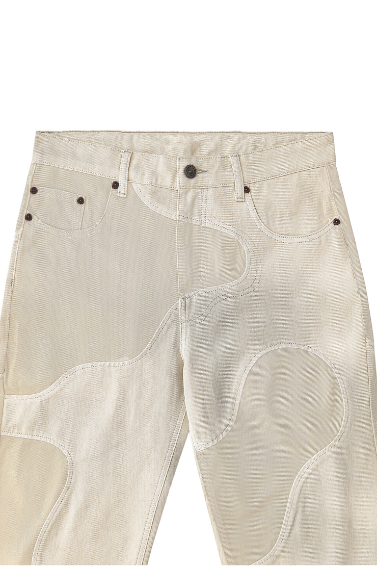 Curve Jeans-Cream