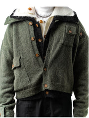 Mohair Cardigan GREEN