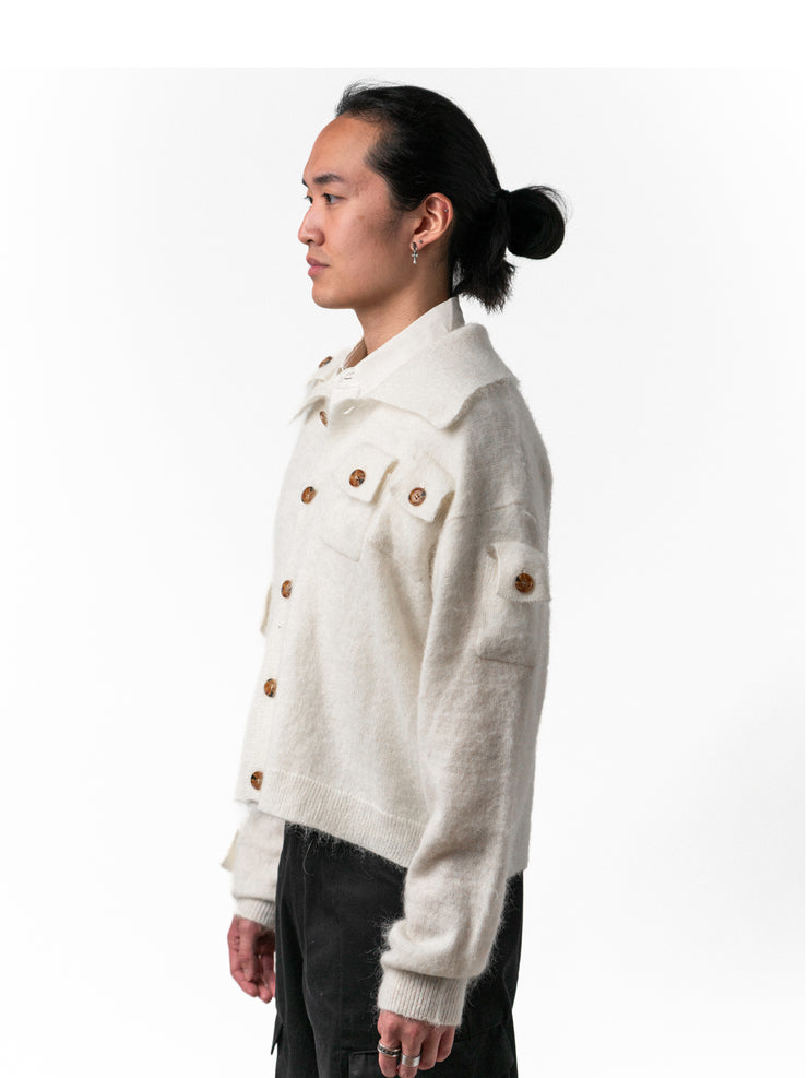 Mohair Cardigan CREAM