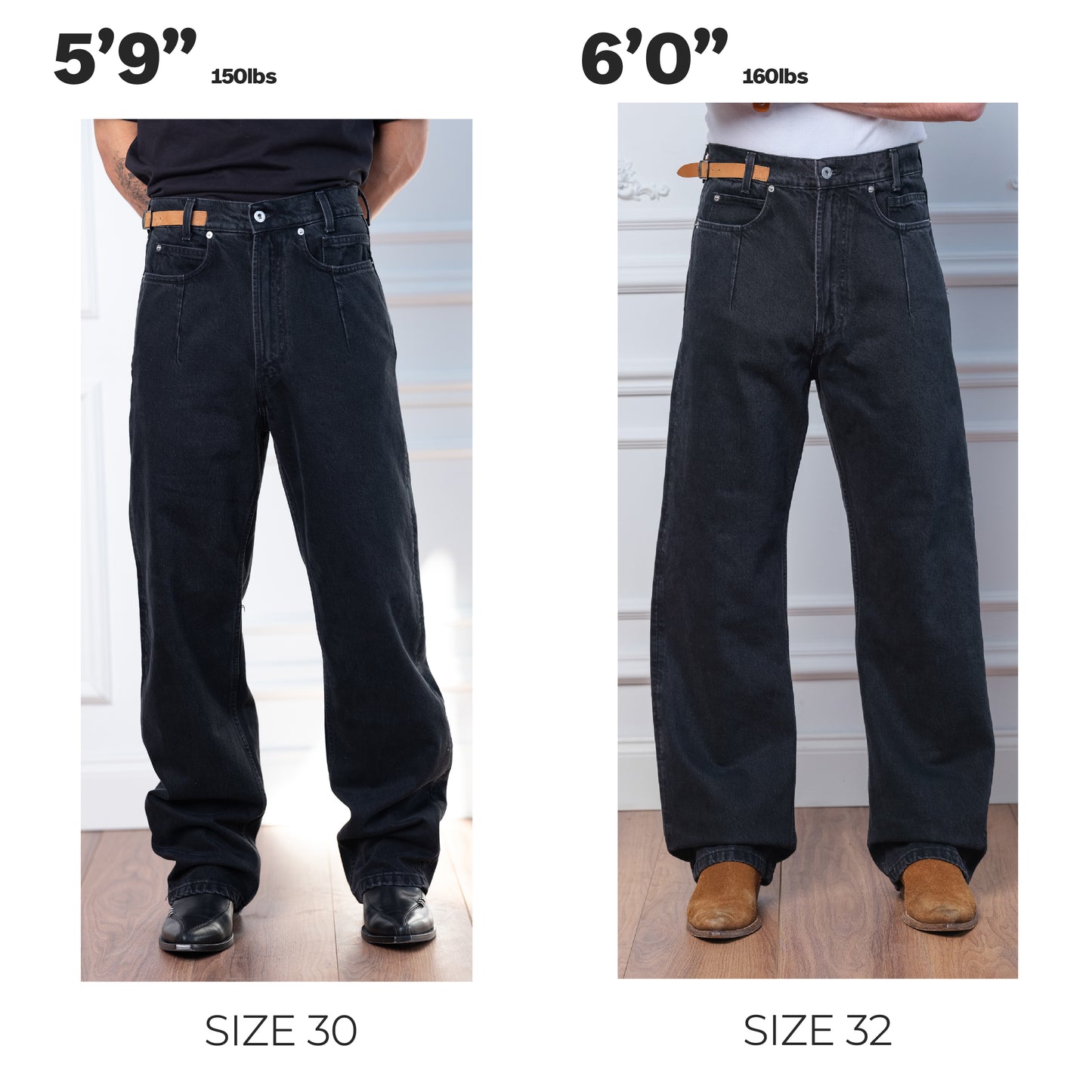 Traveler Jeans - Black Washed