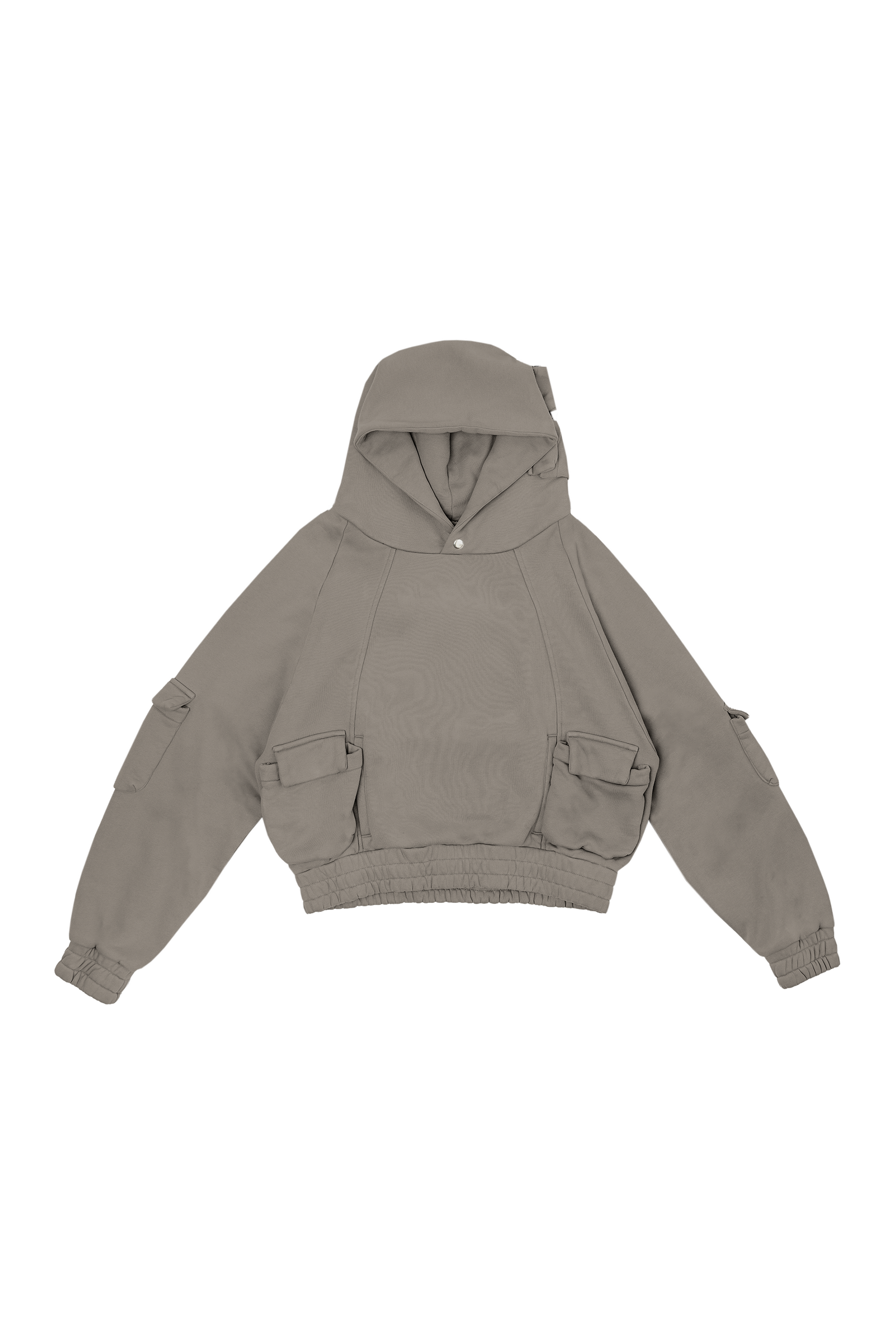 \"KODY PHILLIPS\" CARGO HOODIE パーカー L ブラック KODY PHILLIPS(コーディーフィリップス) | ZIP UP CARGO HOODIE