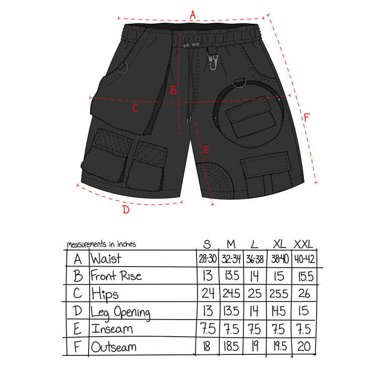 Shorts No.04-3.0-BLACK