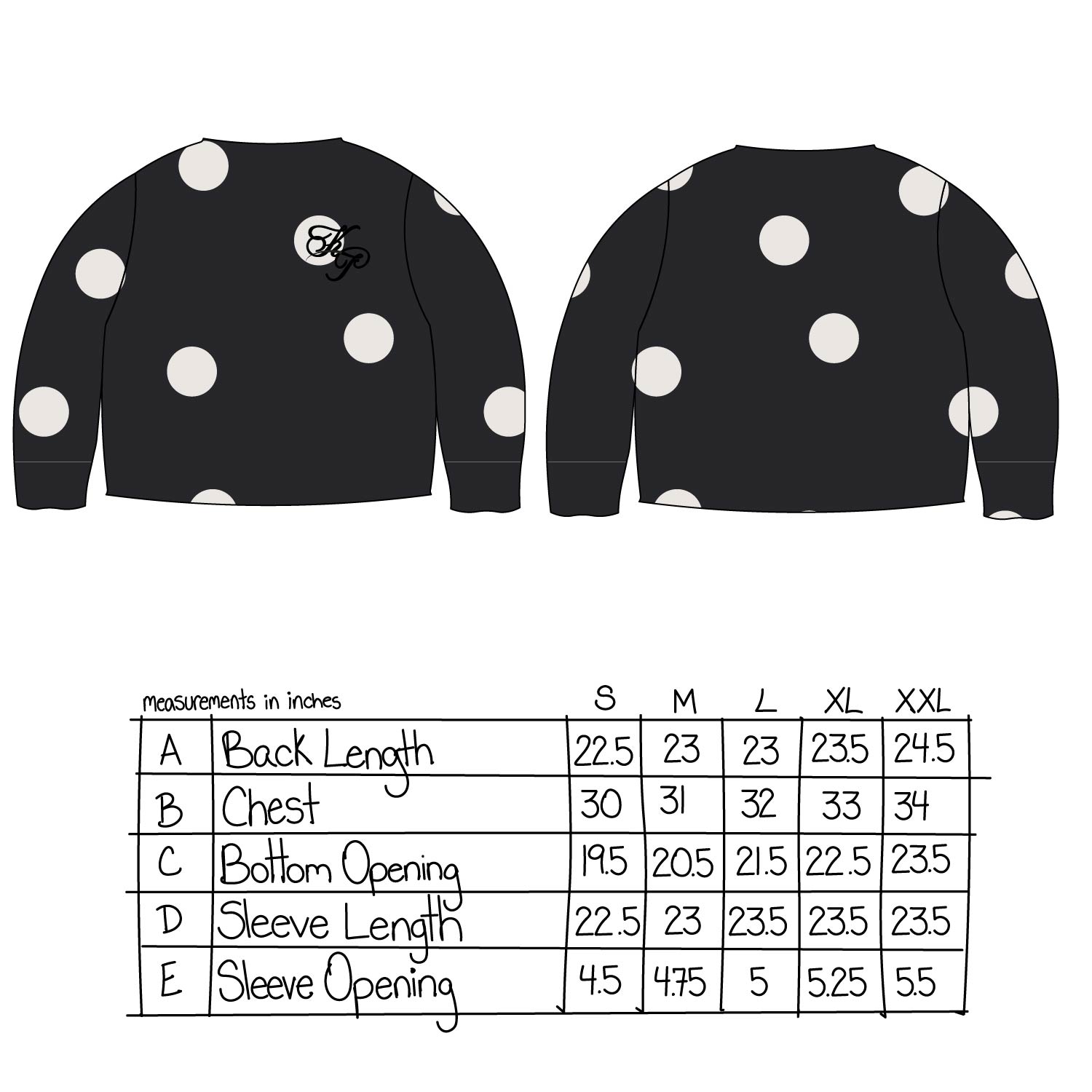 Boat Neck Sweater- Polka Dot – kodyphillips.com