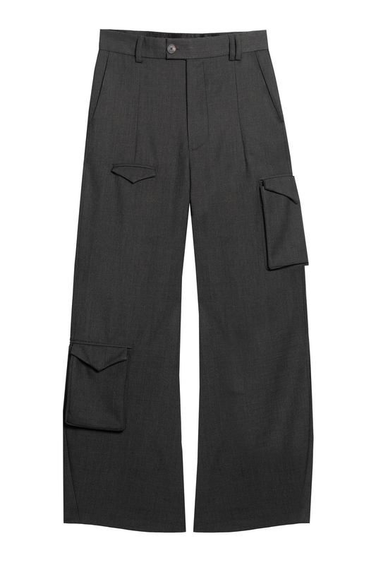 CARGO SLACKS - SOOT