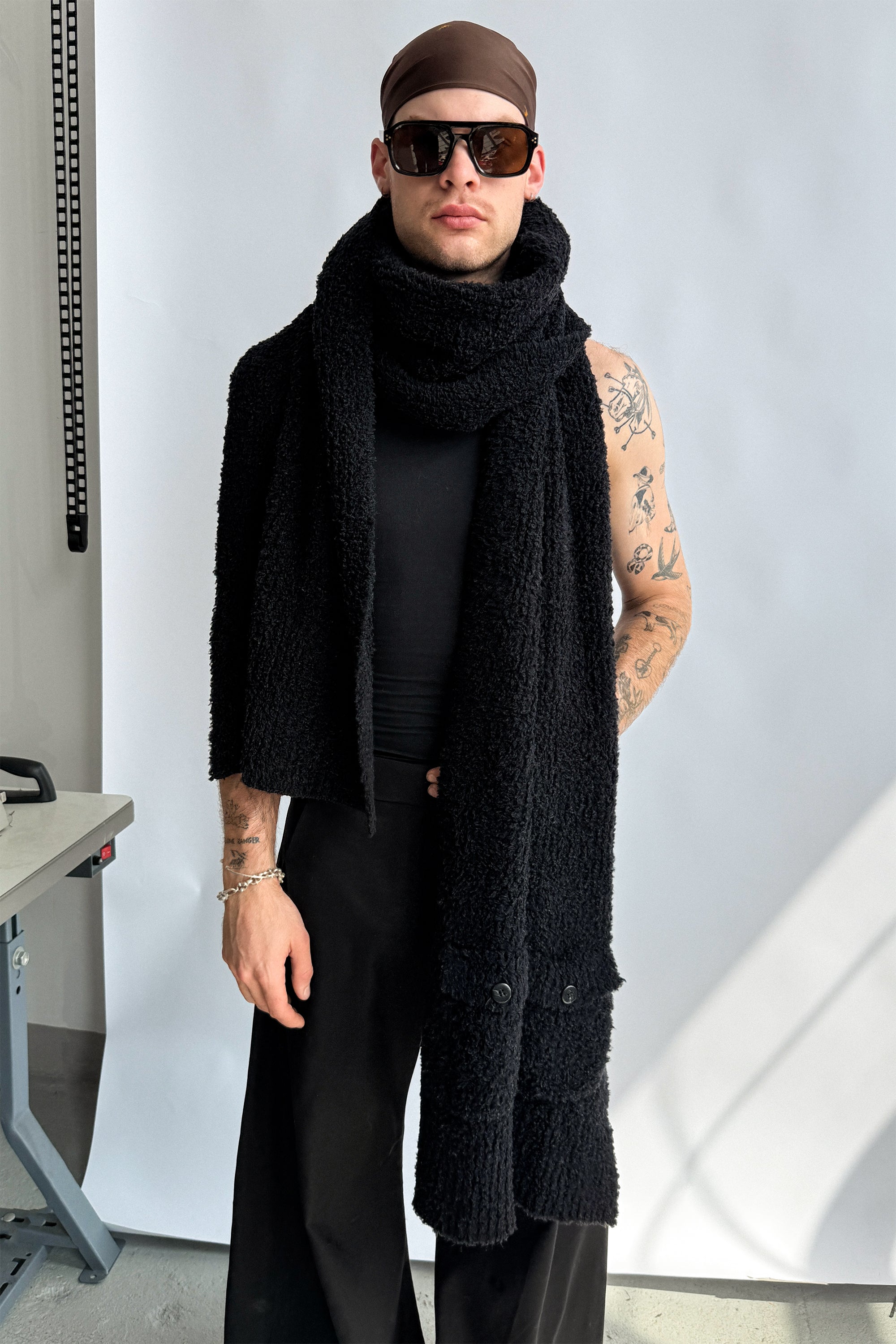 Cargo Scarf - Black