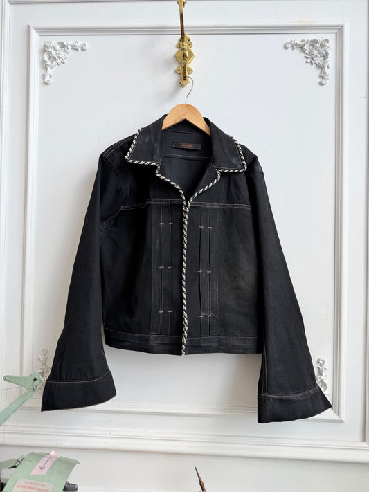 Lasso Jacket Denim Classic Black - L